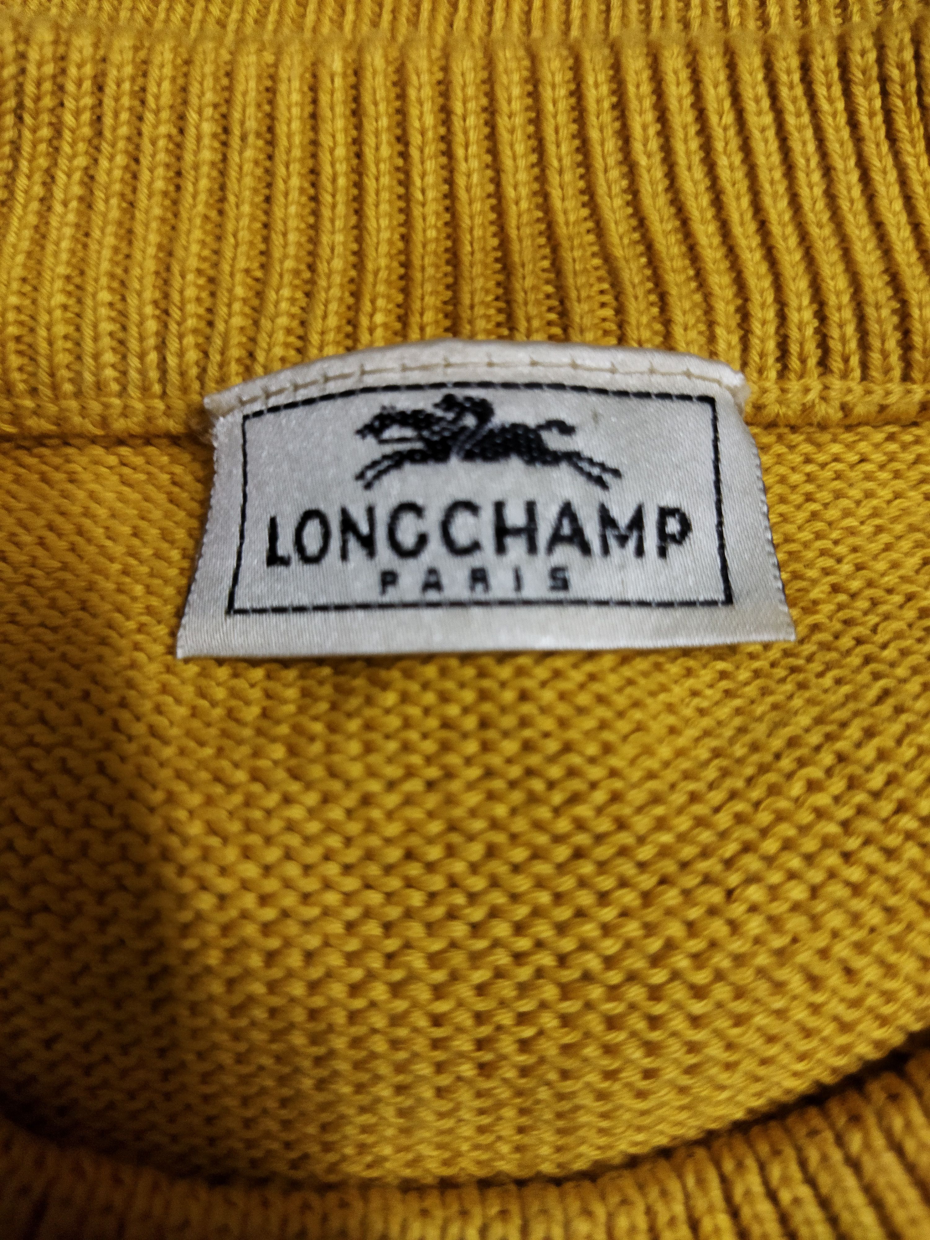 Longchamp Vintage Longchamp Sweater Size XL / US 12-14 / IT 48-50 - 3 Thumbnail