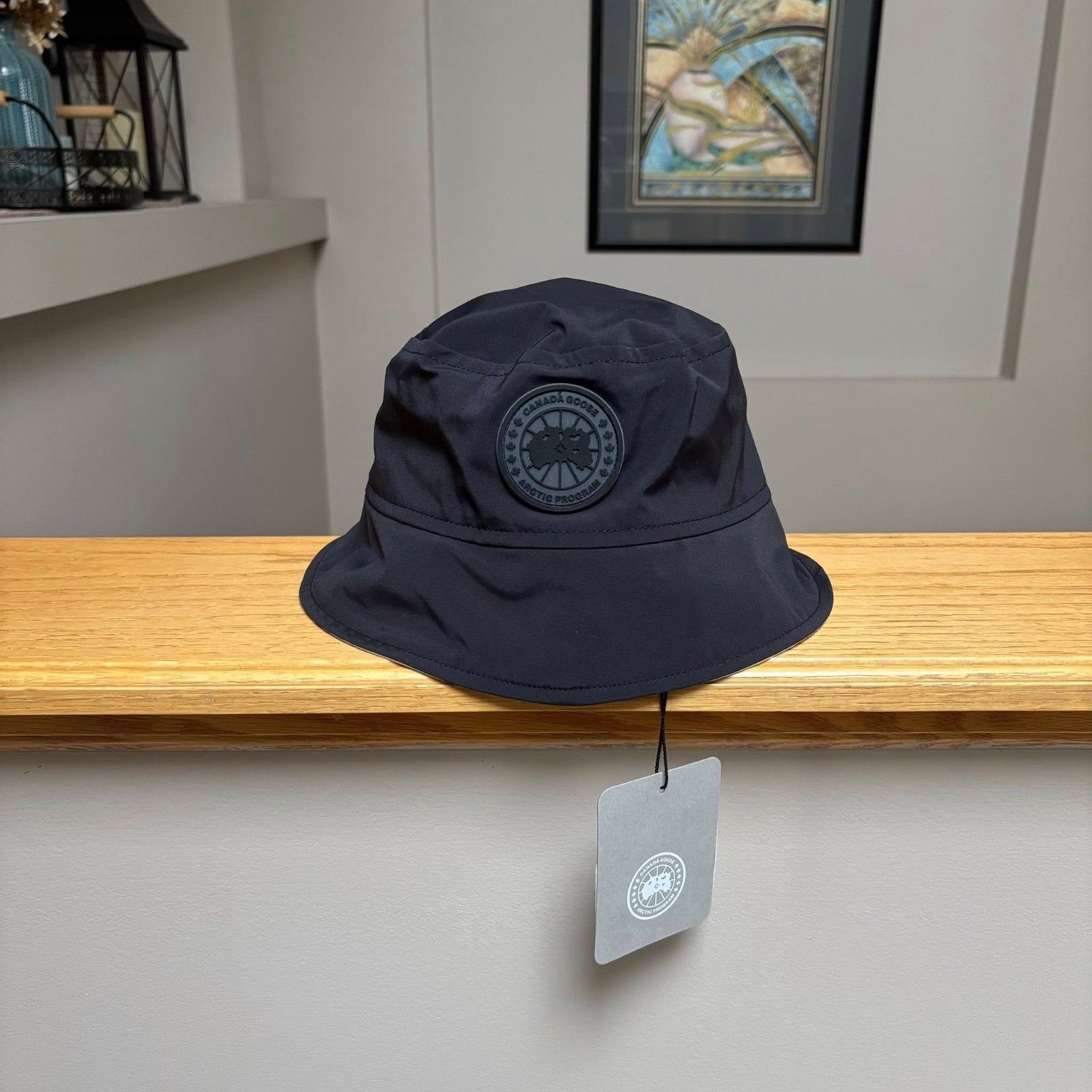 Canada Goose Canada Goose Horizon Black & White Reversible Bucket Hat S/M Size ONE SIZE - 1 Thumbnail