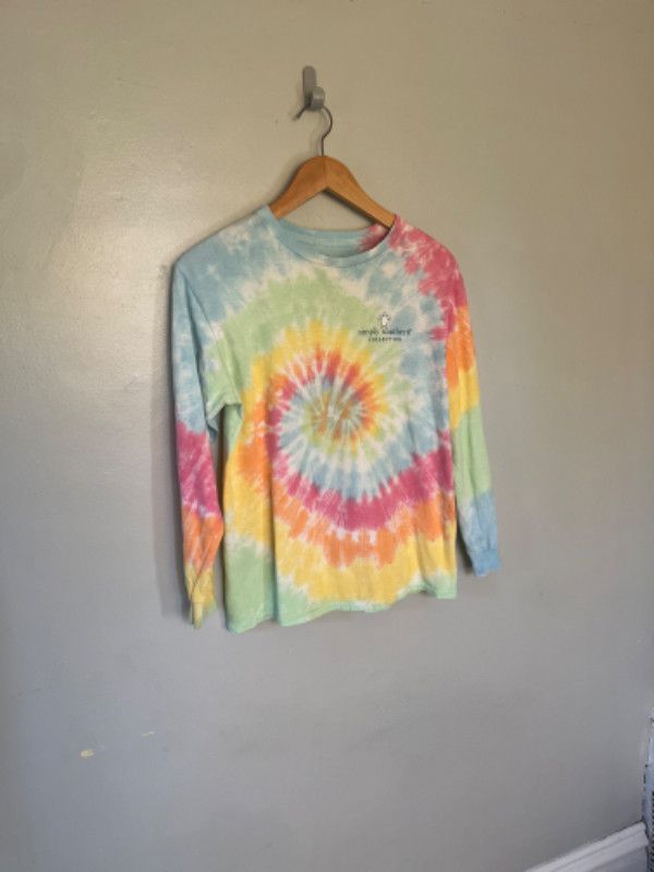 Designer Simply Southern Tie-Dye T-Shirt Kids Large Size L / US 10 / IT 46 - 1 Thumbnail