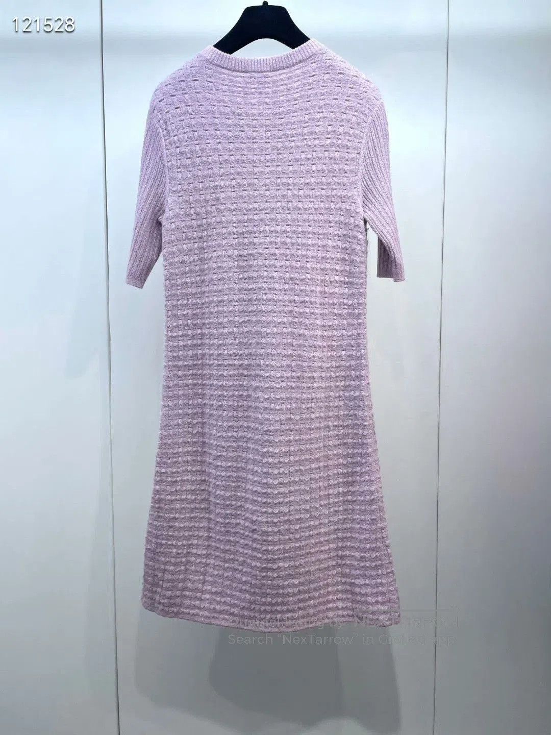 Chanel Chanel Gold Thread Knit Dress. Size XS / US 0-2 / IT 36-38 - 2 Thumbnail