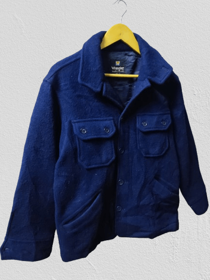 Vintage × Wrangler Wrangler wool jacket Size US L / EU 52-54 / 3 - 3 Thumbnail
