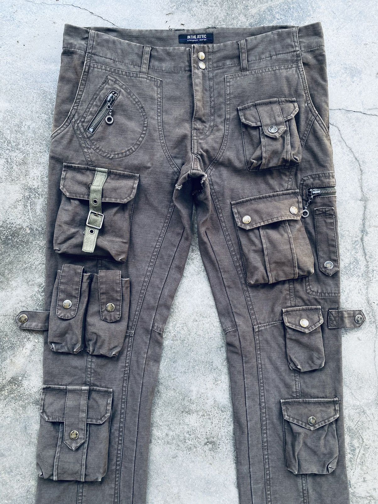In The Attic Vintage In the Attic Hype Pocket Pants Rare Size US 34 / EU 50 - 3 Thumbnail