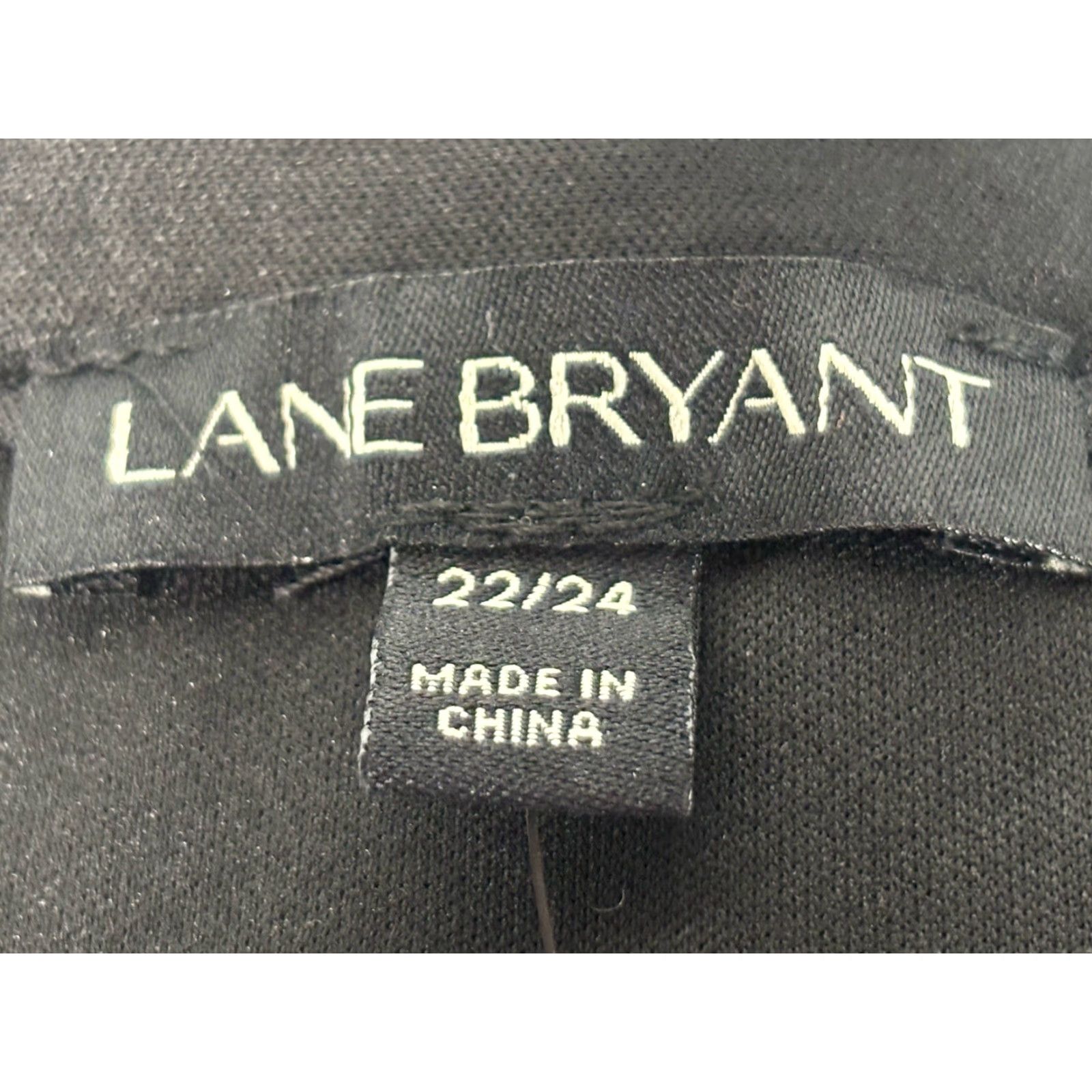 Vintage Lane Bryant Women's Plus Size 22/24 Off The Shoulder Lace Blouse Black Goth Shirt Size 3XL / US 20-22 - 7 Thumbnail