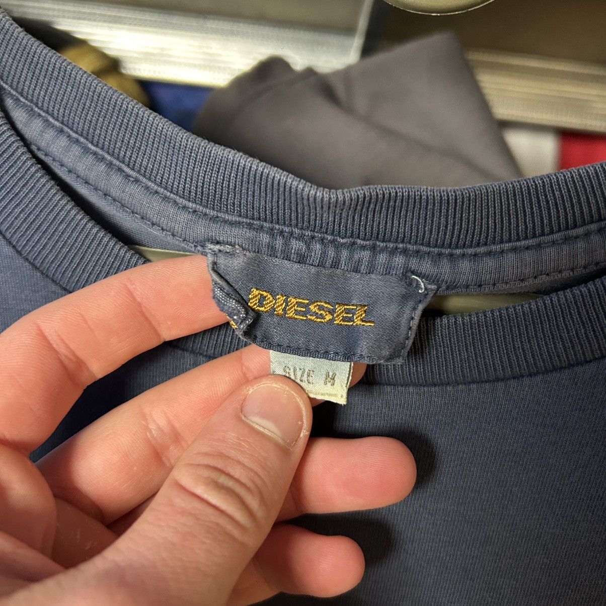 Diesel Designer Diesel Big Graphic Logo Blue y2k opium tee size M Size US M / EU 48-50 / 2 - 4 Thumbnail