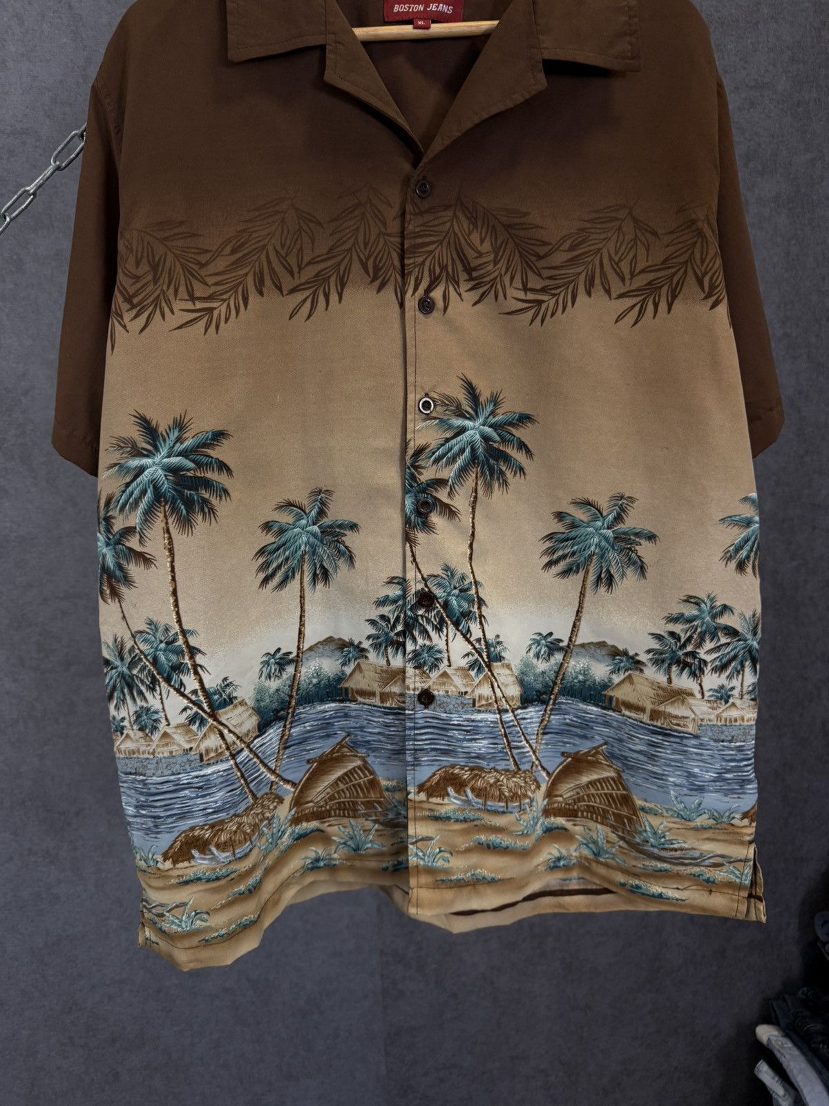 Vintage Hawaiian shirt Size US XL / EU 56 / 4 - 3 Thumbnail