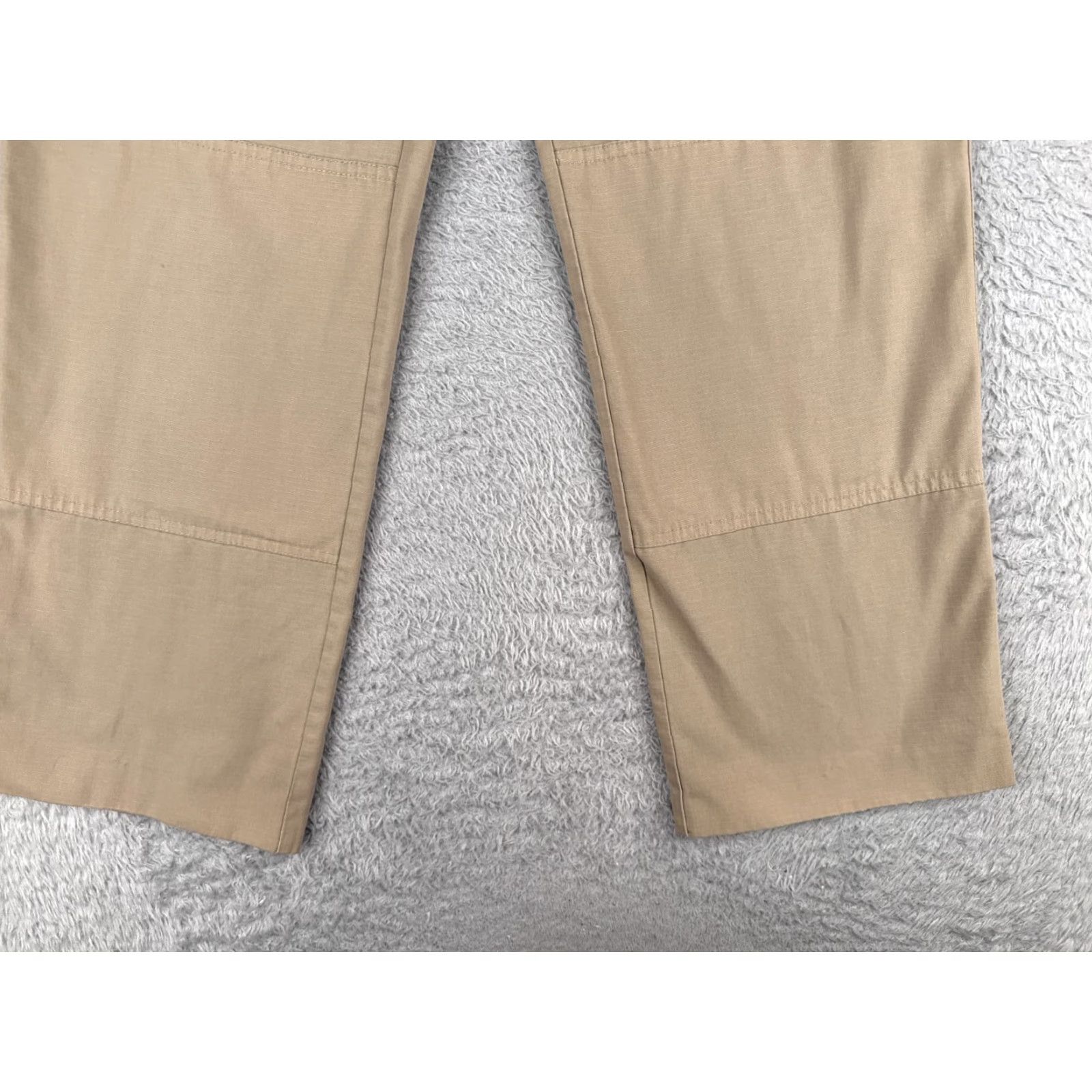 Vintage Tact Squad Cargo Pants Mens 30 Beige Cotton Blend Straight Leg 5-Pocket Workwear Size US 30 / EU 46 - 2 Thumbnail