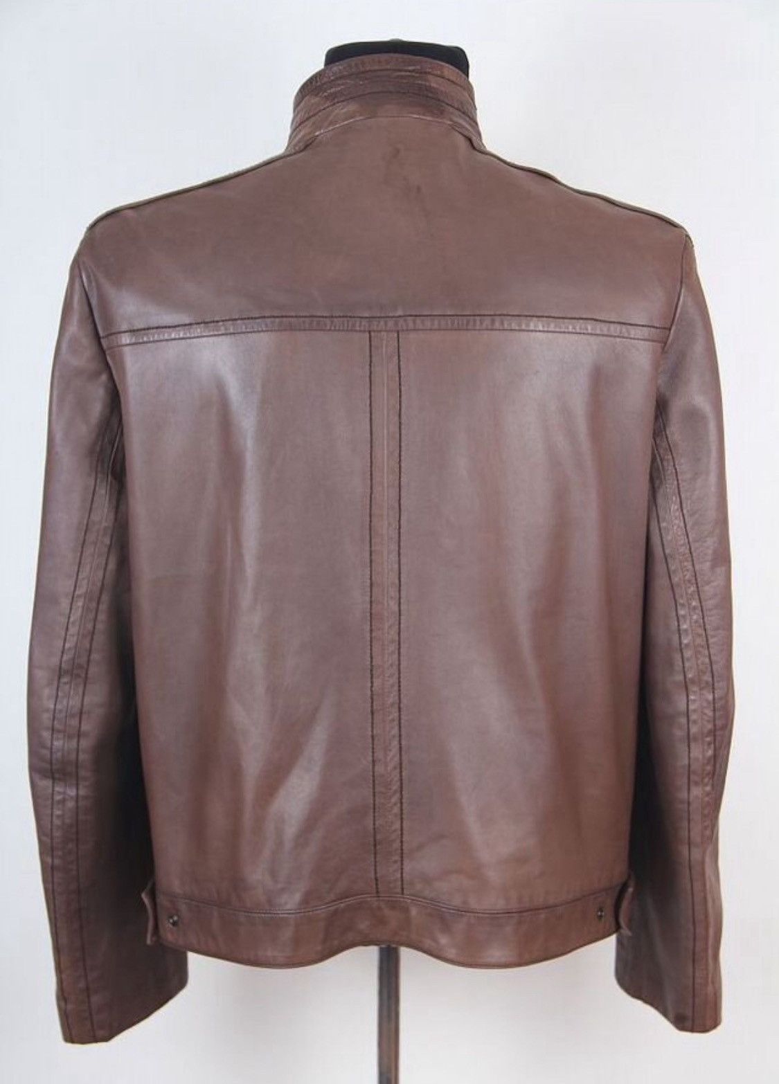 Gucci Gucci x Tom Ford Leather Biker Jacket Size US L / EU 52-54 / 3 - 2 Thumbnail