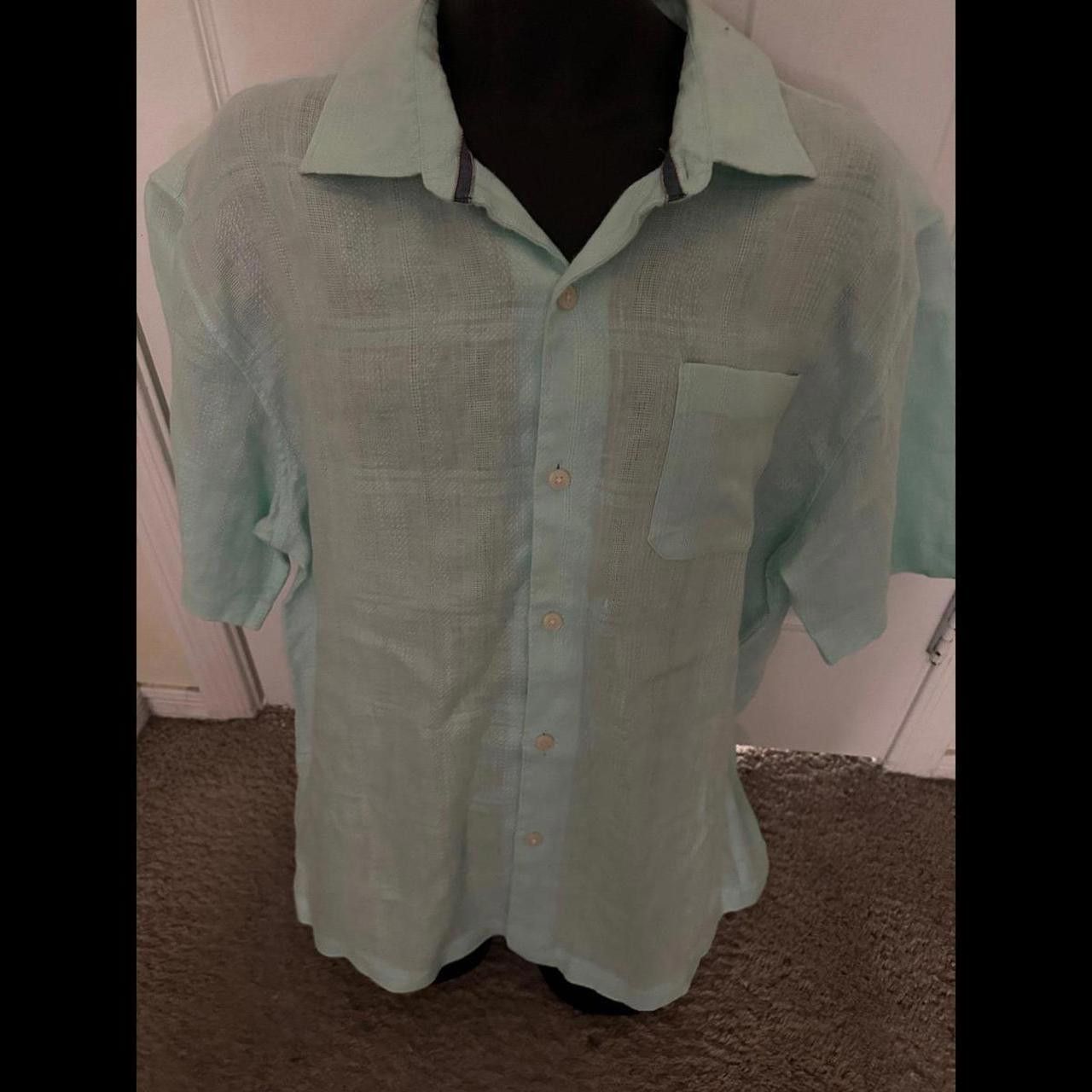 Tommy Bahama Mens Tommy Bahama Green Shirt Size US XL / EU 56 / 4 - 1 Thumbnail
