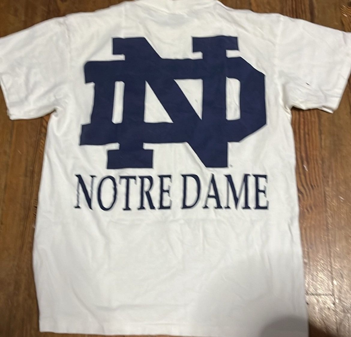 Vintage Notre Dame Tee Size US M / EU 48-50 / 2 - 2 Thumbnail