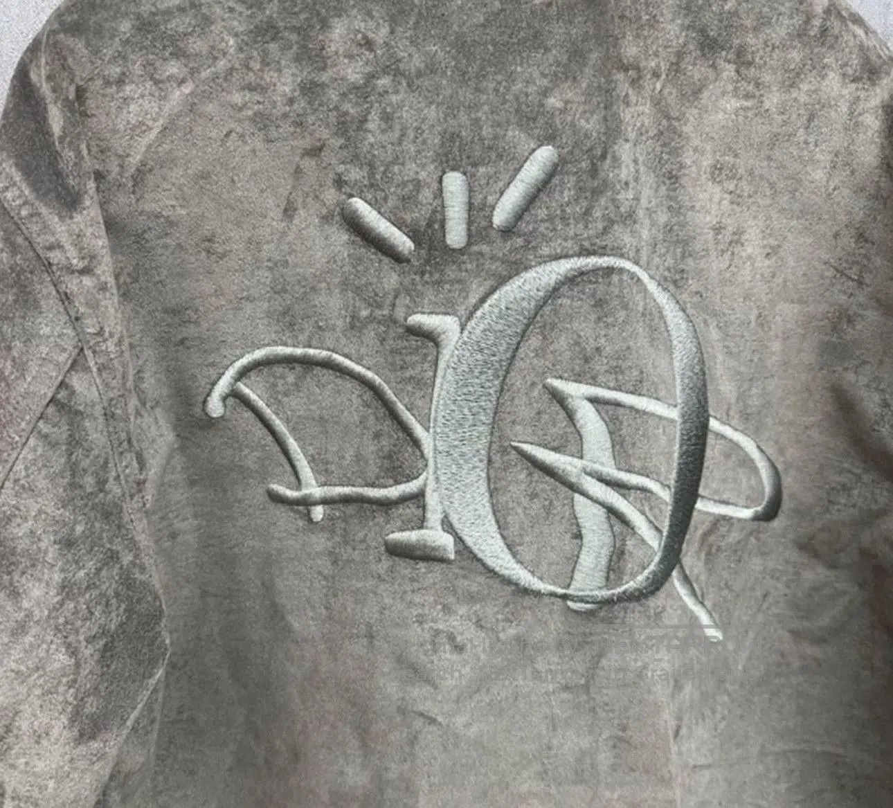 Dior dior embroidered logo velvet jacket. Size US L / EU 52-54 / 3 - 4 Thumbnail