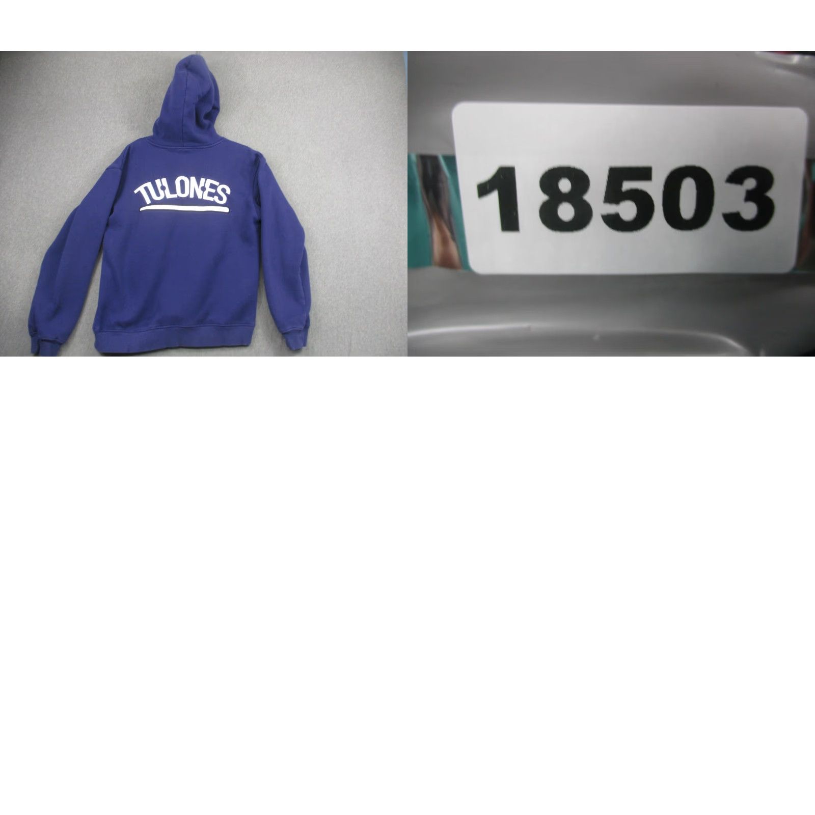 KangaROOS Tulones Hoodie Mens Medium Blue Pullover Graphic Logo Kangaroo Pocket Size US M / EU 48-50 / 2 - 8 Thumbnail