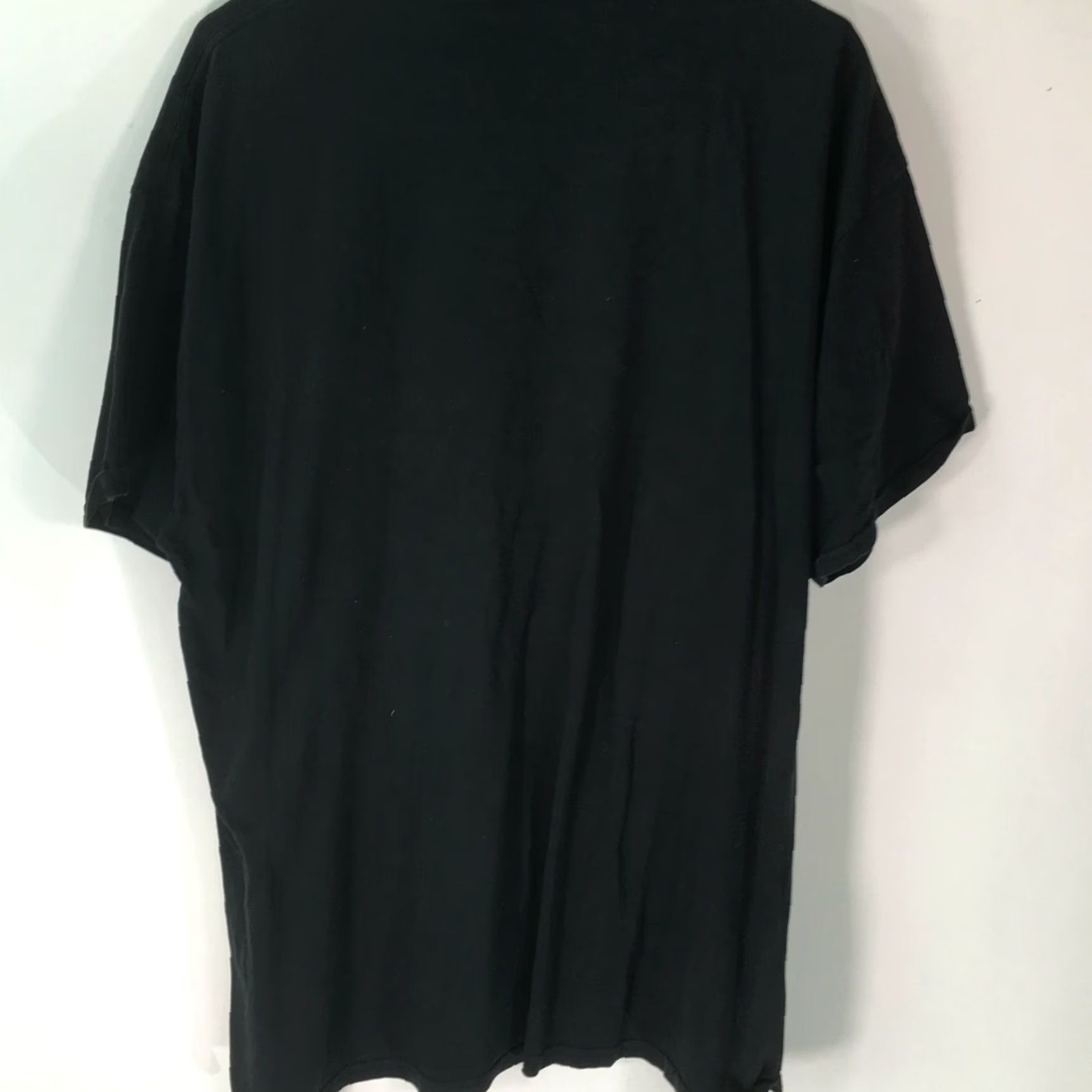Vintage Mens Skeleton Graphic Tee Black Size 2X Crew Neck Short Sleeve T Shirt Men Regular Fit 2X Black Graphic Tee Size US XXL / EU 58 / 5 - 2 Thumbnail