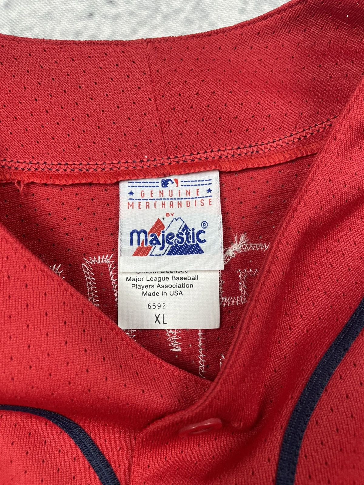 Majestic Majestic XL St. Louis Cardinals #25 Mark McGwire MLB Jersey Size US XL / EU 56 / 4 - 3 Thumbnail