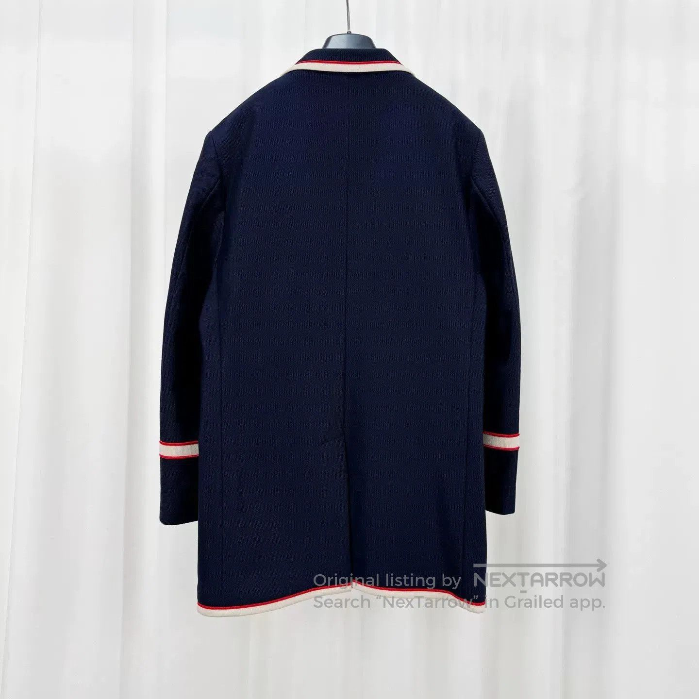 Gucci Gucci Embroidered Shark Letter Blazer Jacket. Size US L / EU 52-54 / 3 - 2 Thumbnail