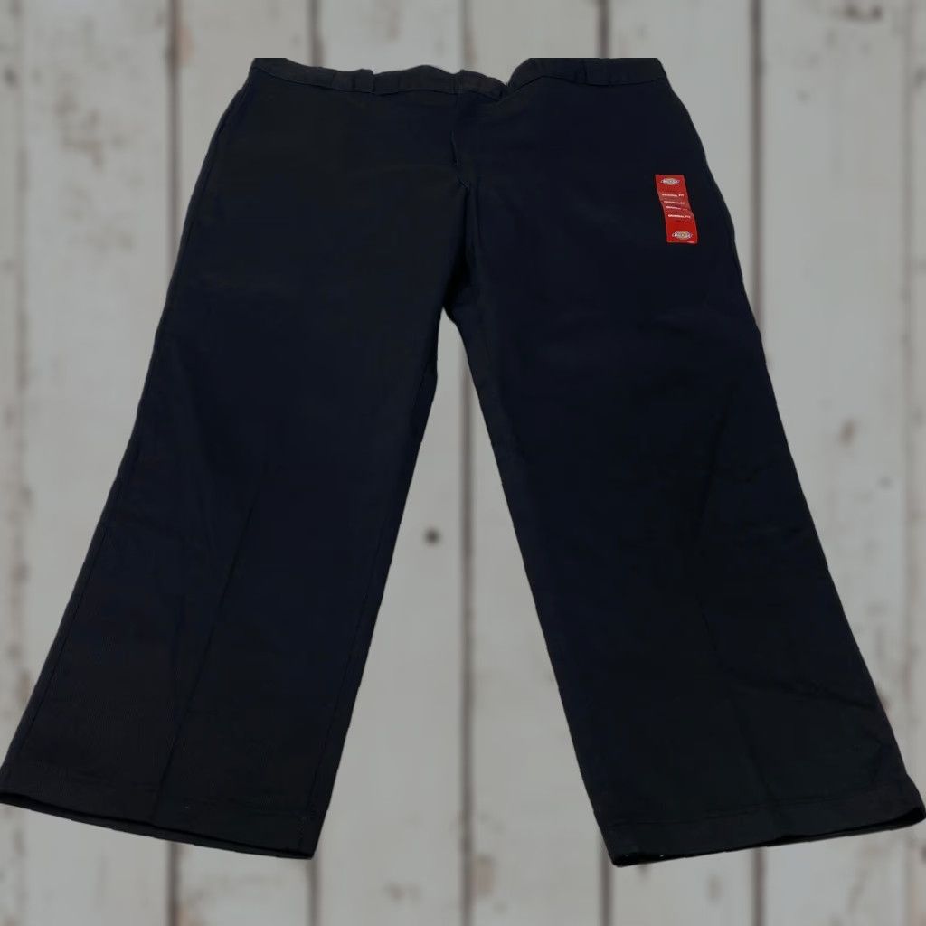 Dickies Dickies 874 Pants Mens 50x32 Black Classic Original Fit Work Uniform Straight Size US 34 / EU 50 - 1 Thumbnail