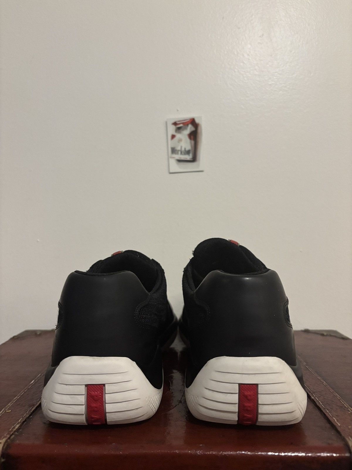 Prada Prada Black and White Americas Cups Size US 8.5 / EU 41-42 - 7 Thumbnail