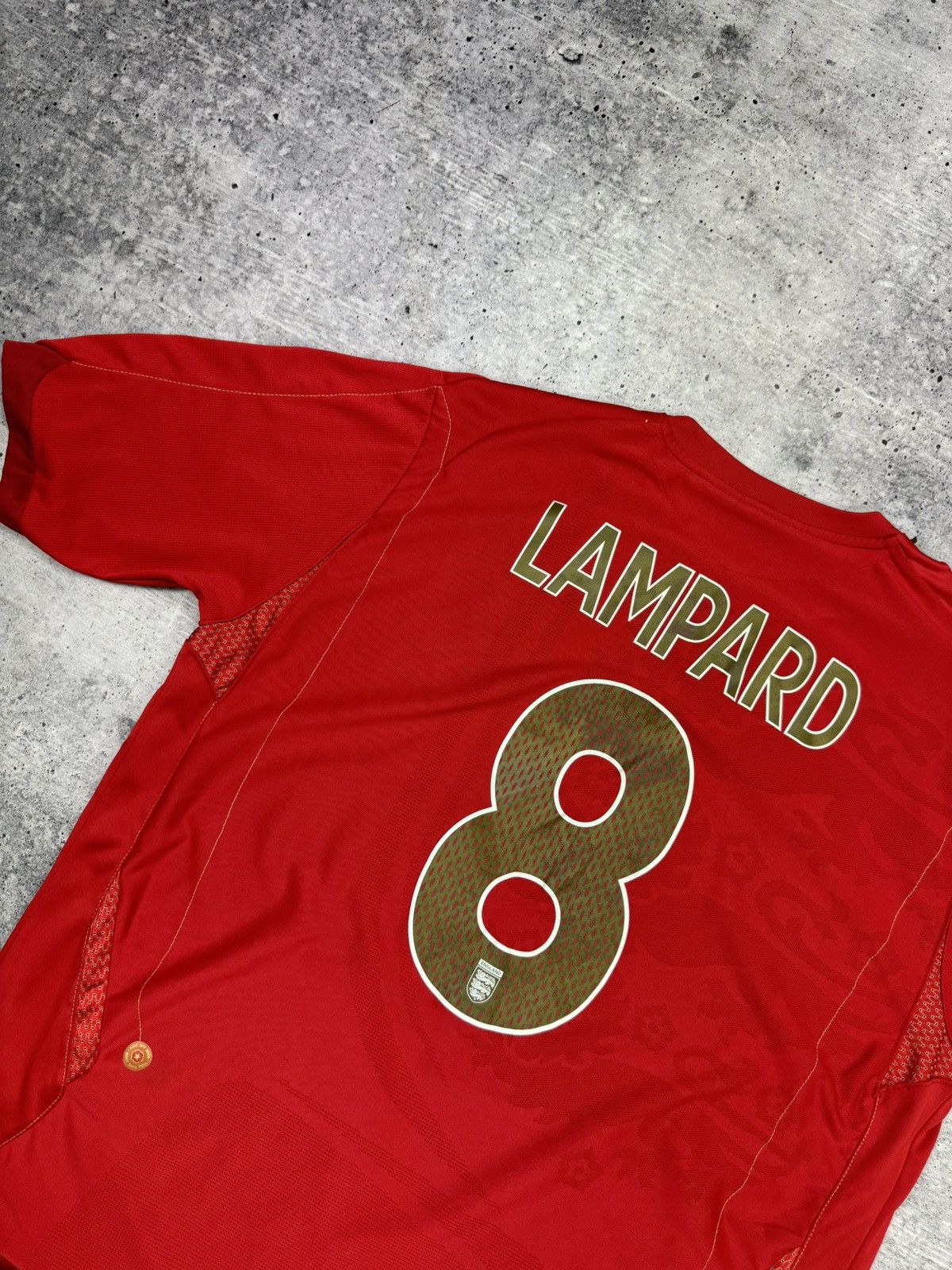 Umbro × Vintage Vintage Umbro 8 LAMPARD ENGLAND Official Soccer Jersey Shirt Size US XXL / EU 58 / 5 - 20 Thumbnail