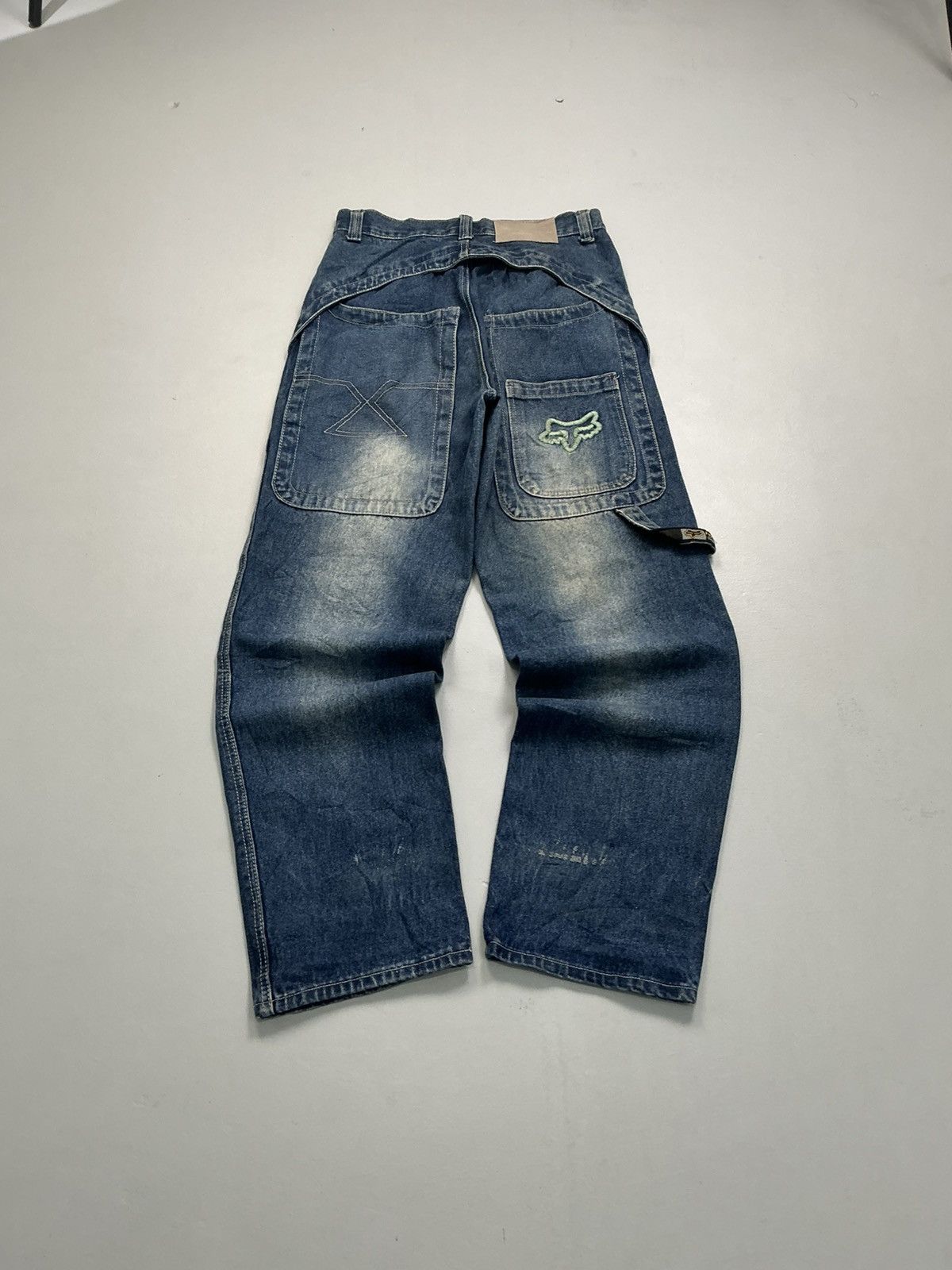 Fox Racing Vintage fox racing big pocket denim Size US 32 / EU 48 - 2 Thumbnail