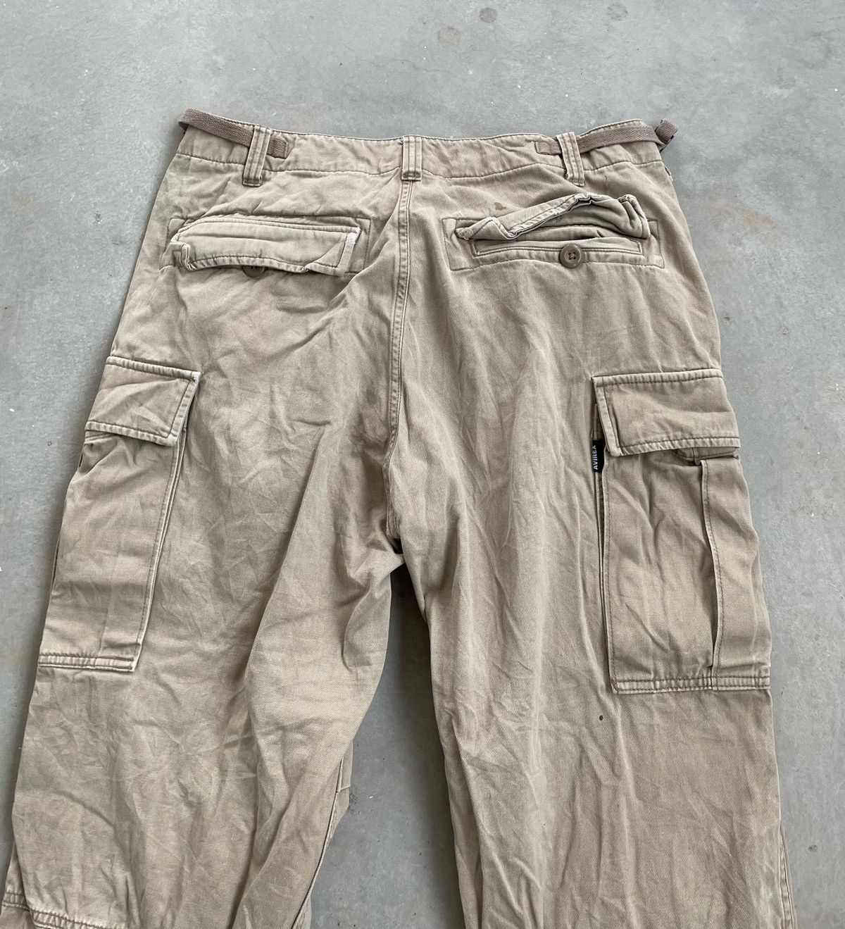 Avirex × Vintage AVIREX DISTRESSED CARGO PANT Size US 36 / EU 52 - 7 Thumbnail