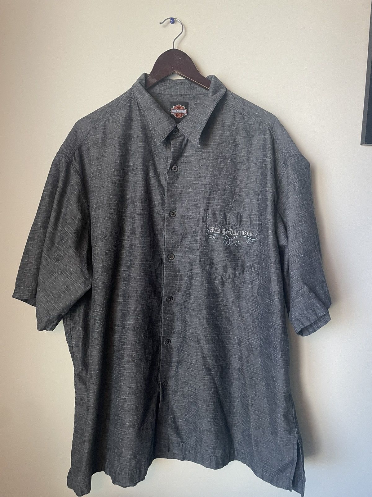 Harley Davidson × Vintage Harley Davidson workwear shirt Size US XXL / EU 58 / 5 - 3 Thumbnail