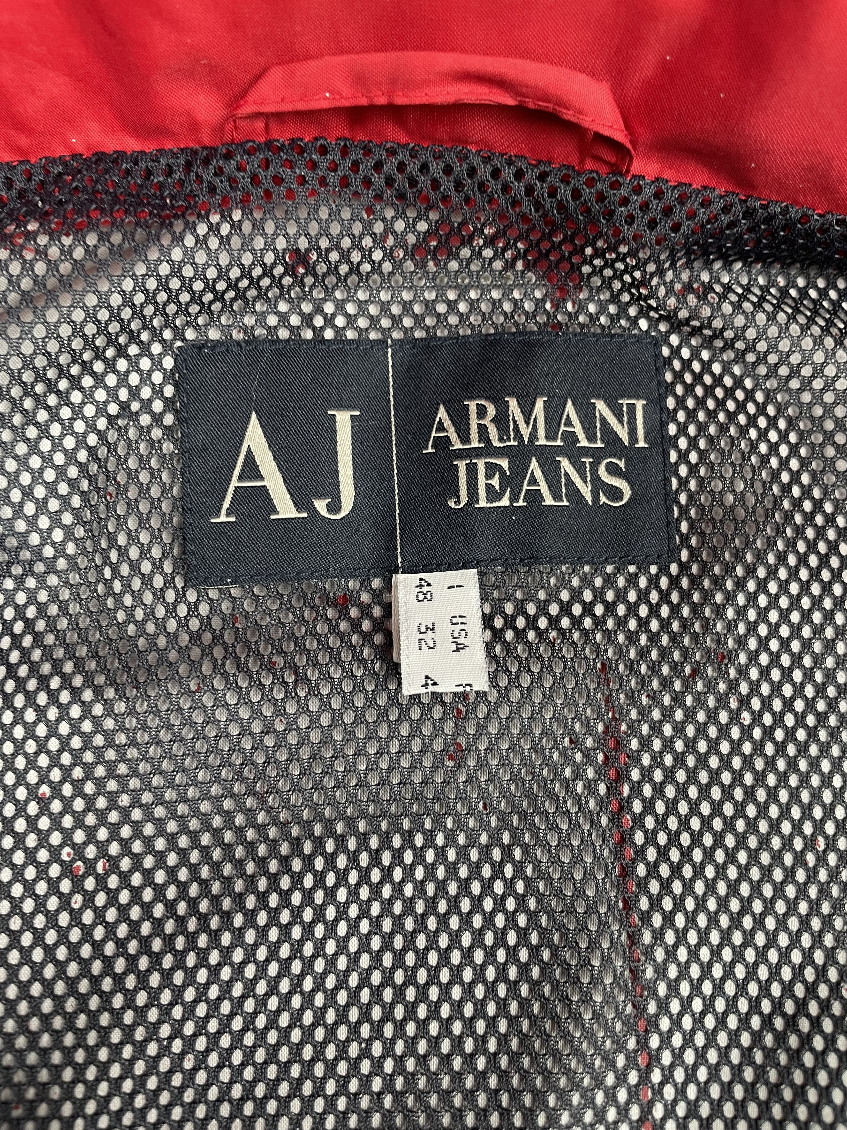 Armani vintage Armani Jeans windbreaker with packable hood Size US M / EU 48-50 / 2 - 11 Thumbnail
