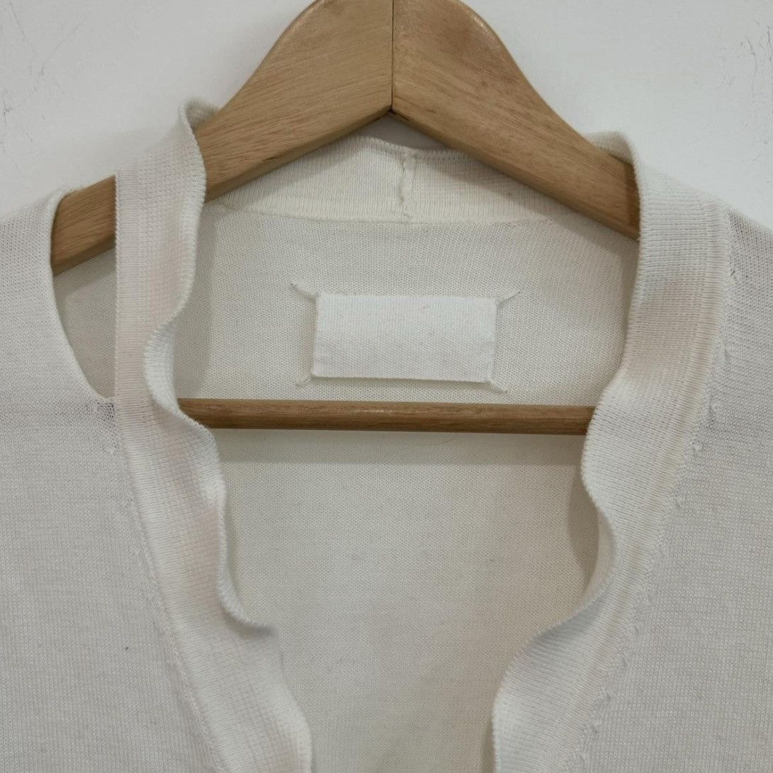 Maison Margiela Vintage Maison Margiela Blank Label Cut-out Cardigan Size S / US 4 / IT 40 - 3 Thumbnail
