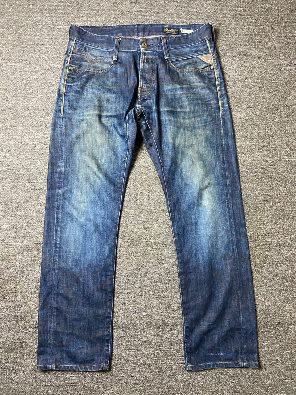 Replay Vintage REPLAY Regular Fit Jeans (143) Size US 34 / EU 50 - 1 Thumbnail
