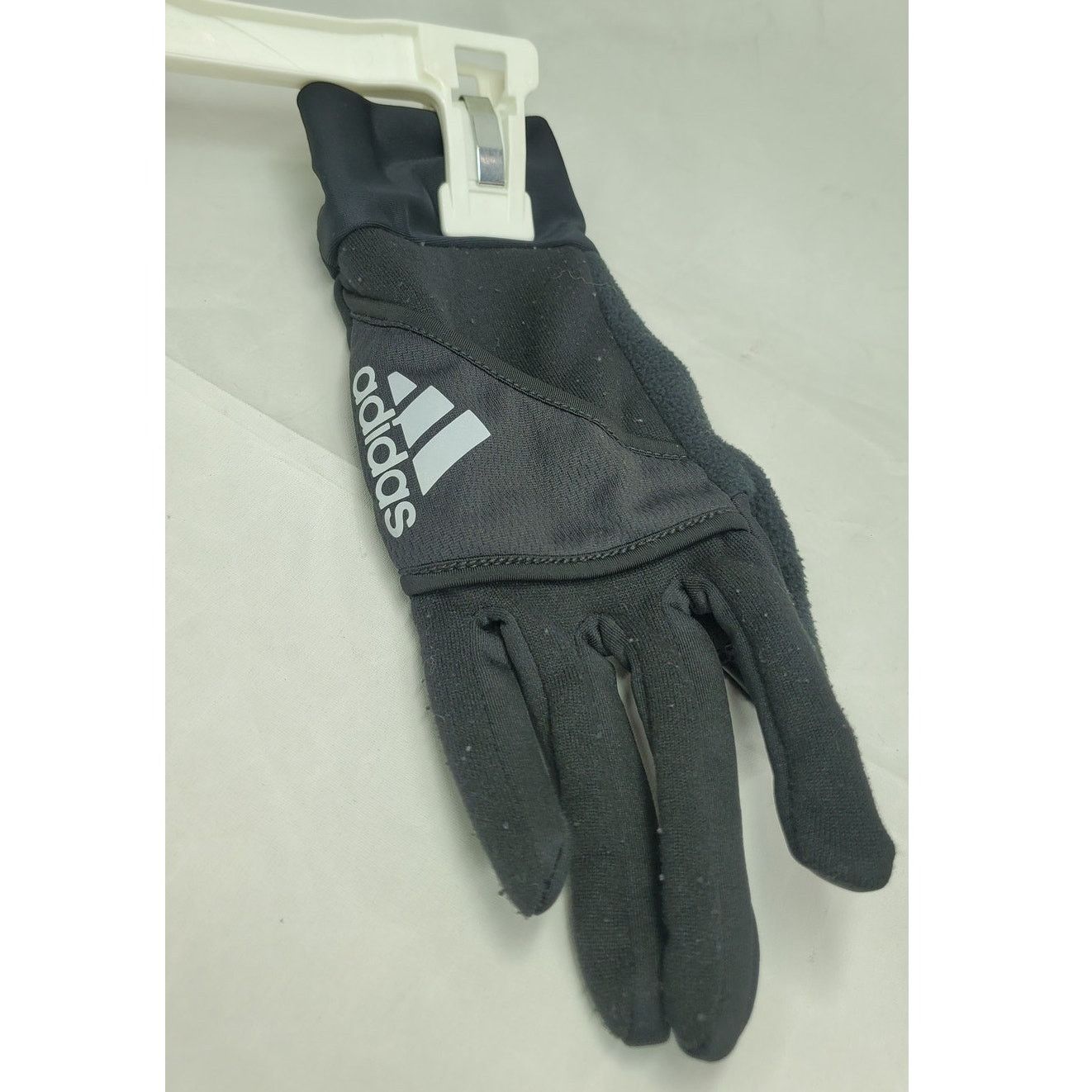 Adidas Adidas Black Cold Weather Gloves Fleece Lined Size Small Size ONE SIZE - 4 Thumbnail