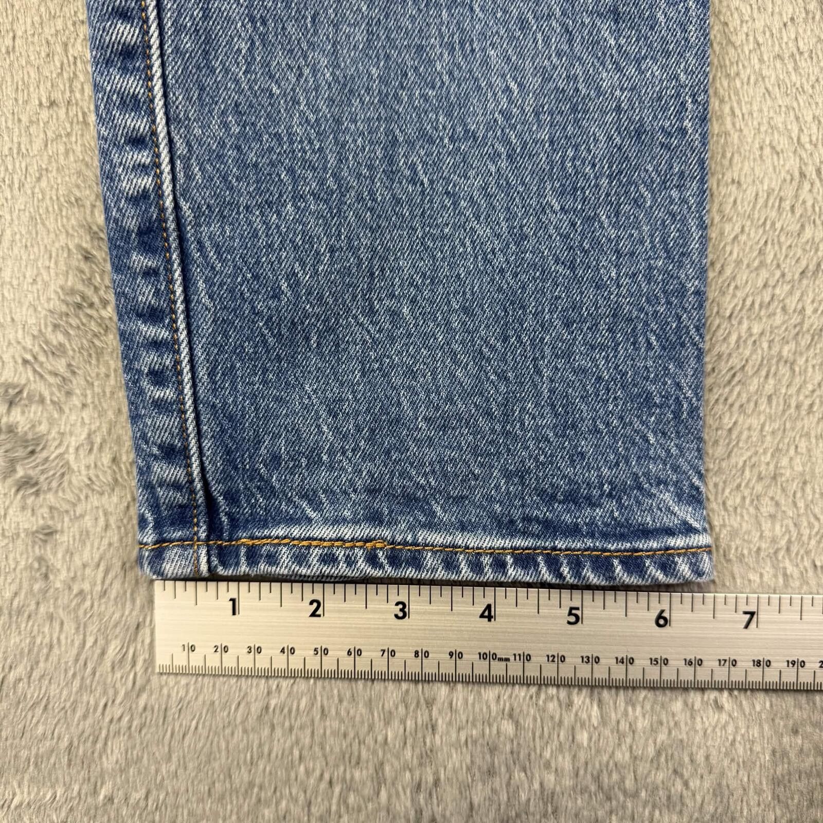 Levi's Levi's Oridinal Straight Leg Blue Denim Jeans Size US 26 / EU 42 - 6 Thumbnail