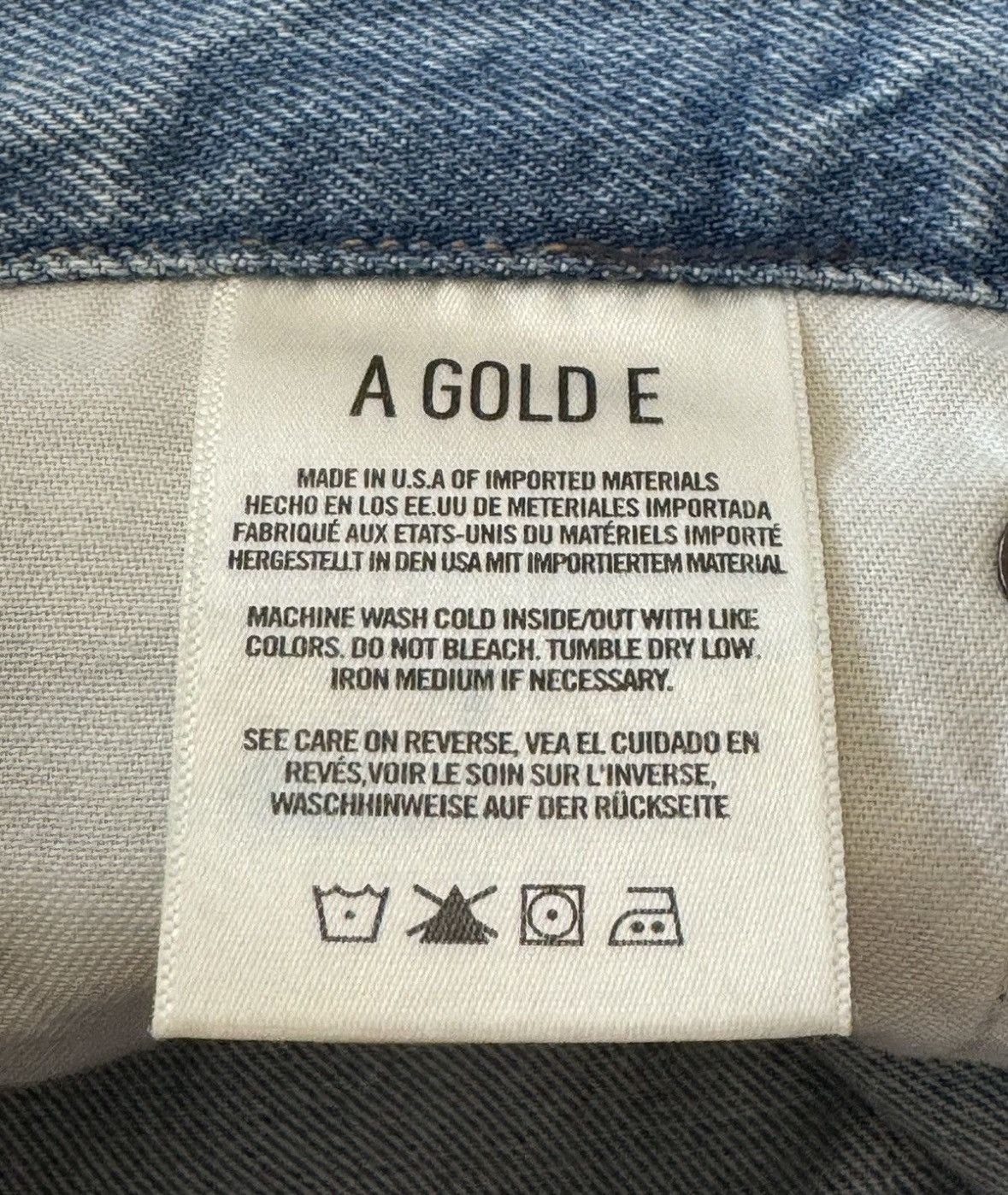 Agolde Agolde Lettuce Waistband Jeans Size 25" / US 0 / IT 36 - 8 Thumbnail