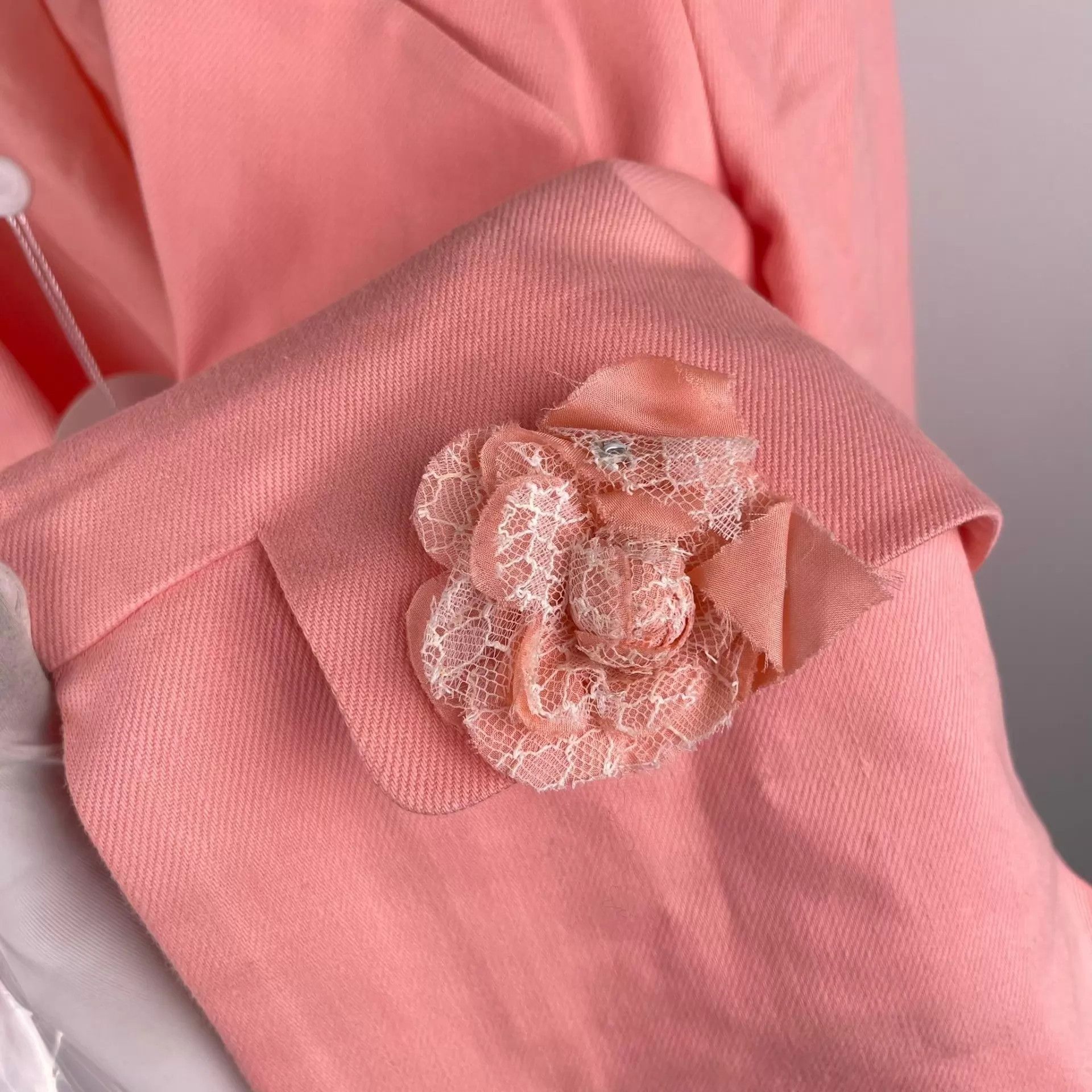 Chanel Chanel Women's Pink Suit w/ Detachable Bag Size XS / US 0-2 / IT 36-38 - 7 Thumbnail