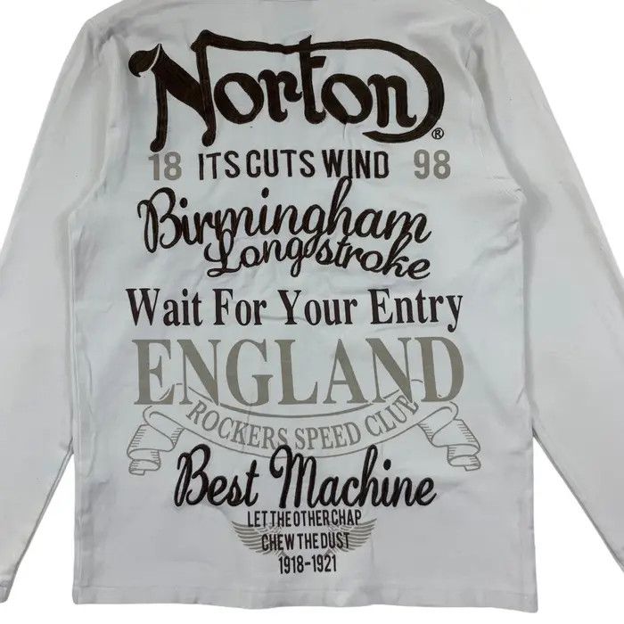 Norton Vintage NORTON MOTORCYCLE ENGLAND Store Edition Tee Shirt Size US L / EU 52-54 / 3 - 5 Thumbnail