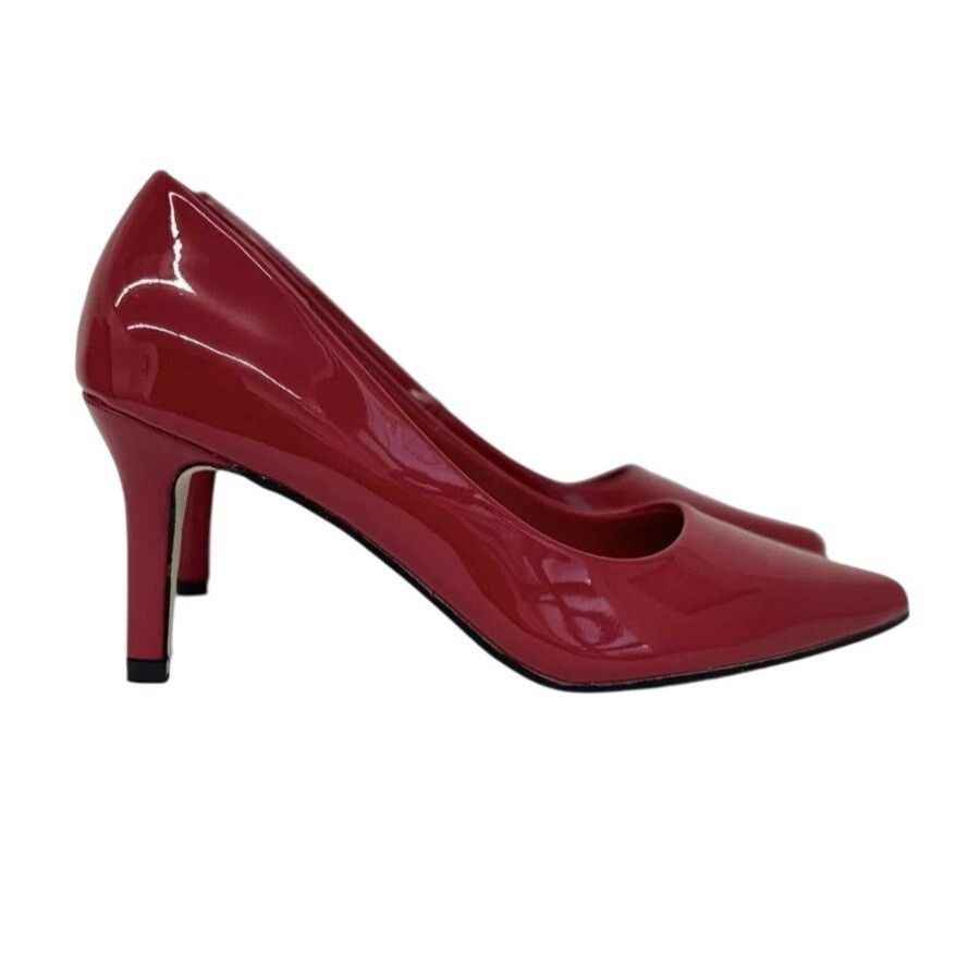 Other PIERRE DUMAS / Bloom-1 / Red / Patent / Leather/ Pointed-T Size US 7 / IT 37 - 2 Thumbnail