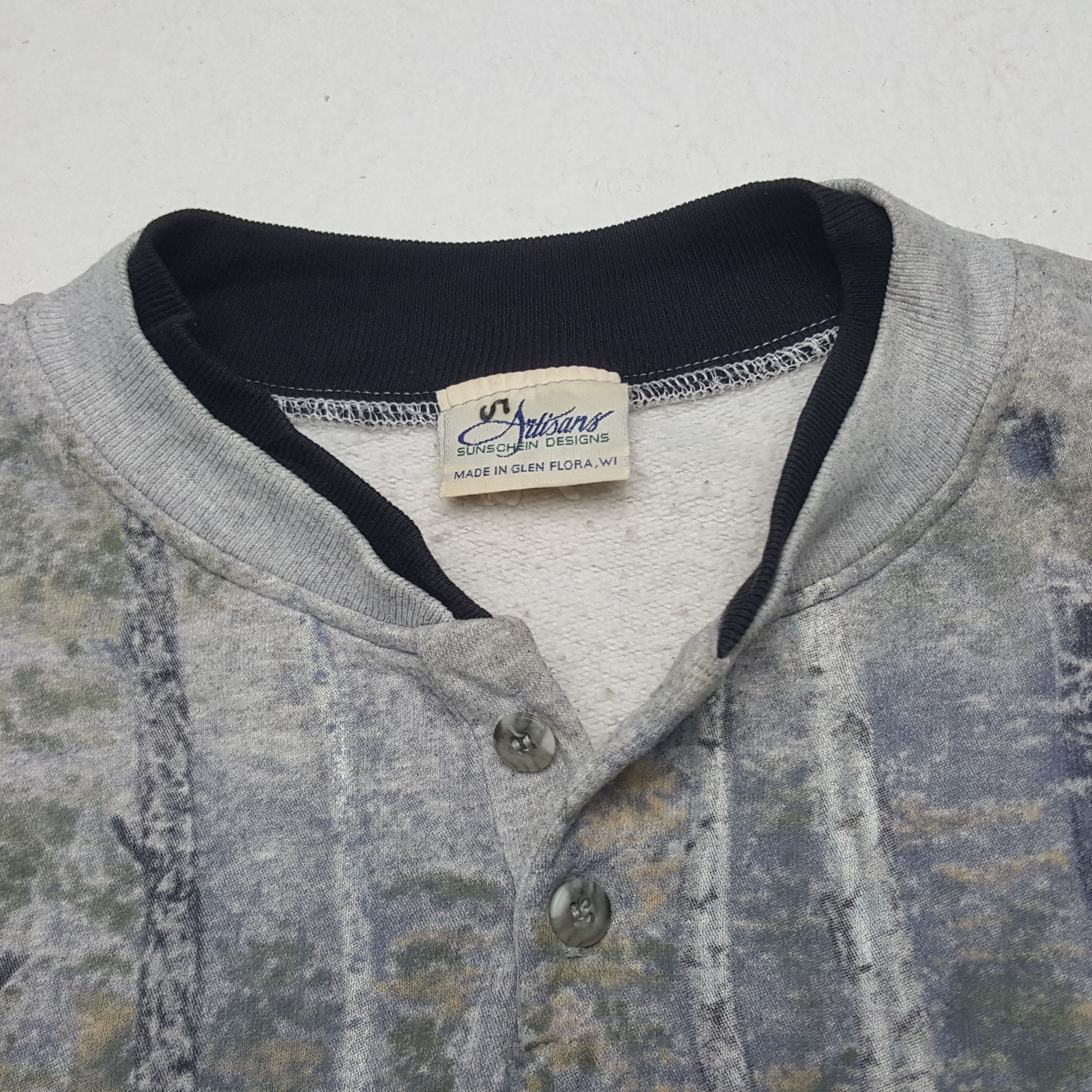 Vintage Vintage Sunschein Design American Nature Bear Sweatshirt Size US M / EU 48-50 / 2 - 5 Thumbnail