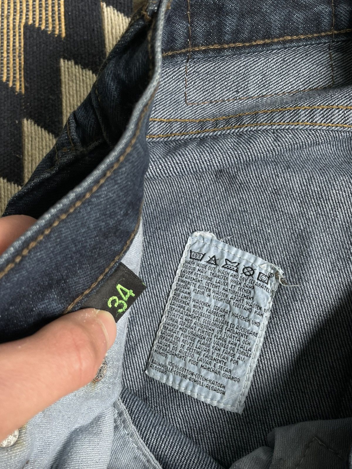 Levi's × Vintage Vintage Levi’s 501 made in USA Denim Jeans Size US 34 / EU 50 - 11 Thumbnail