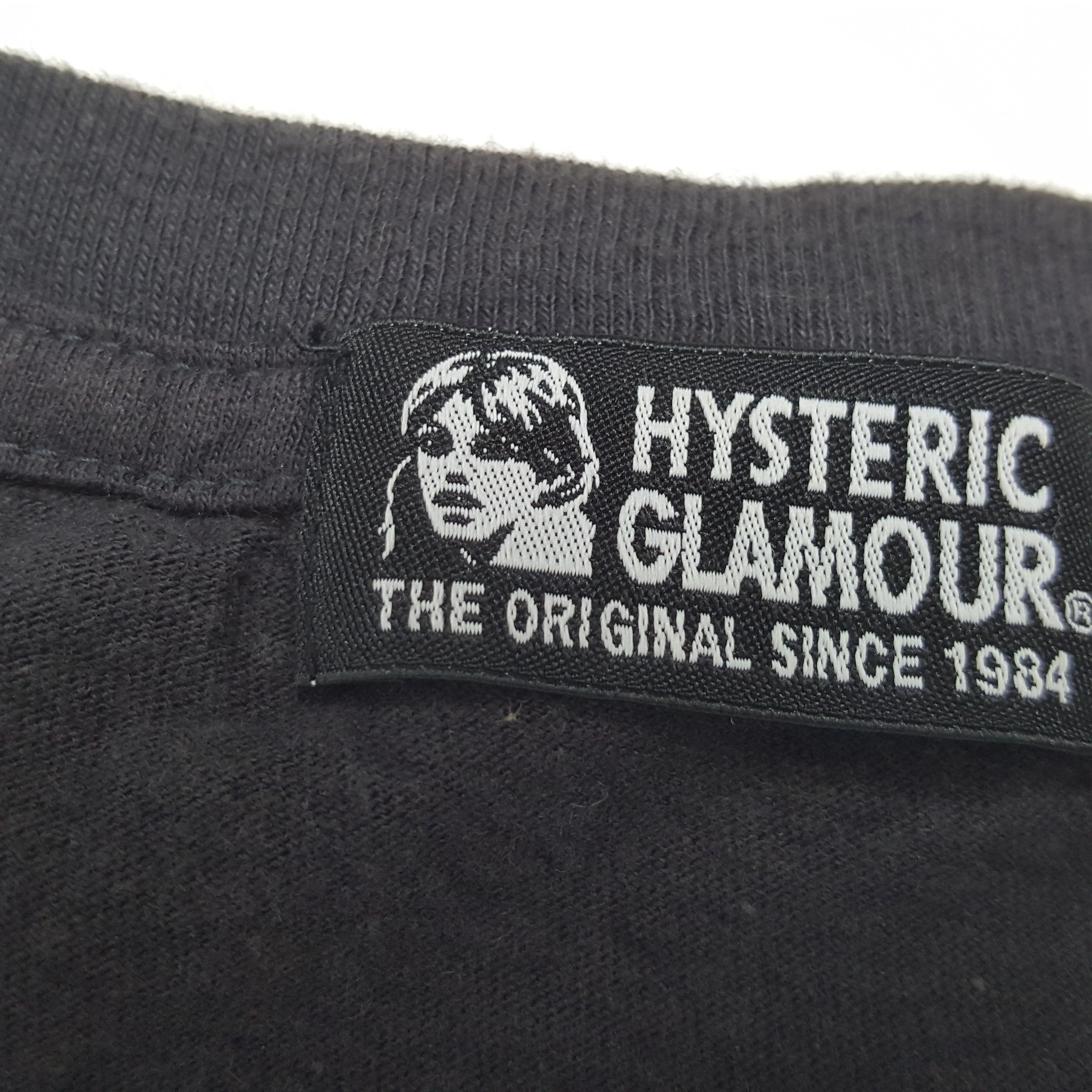 Hysteric Glamour HYSTERIC GLAMOUR Japanese Brand Streetwear Style Tshirt Size US M / EU 48-50 / 2 - 7 Thumbnail