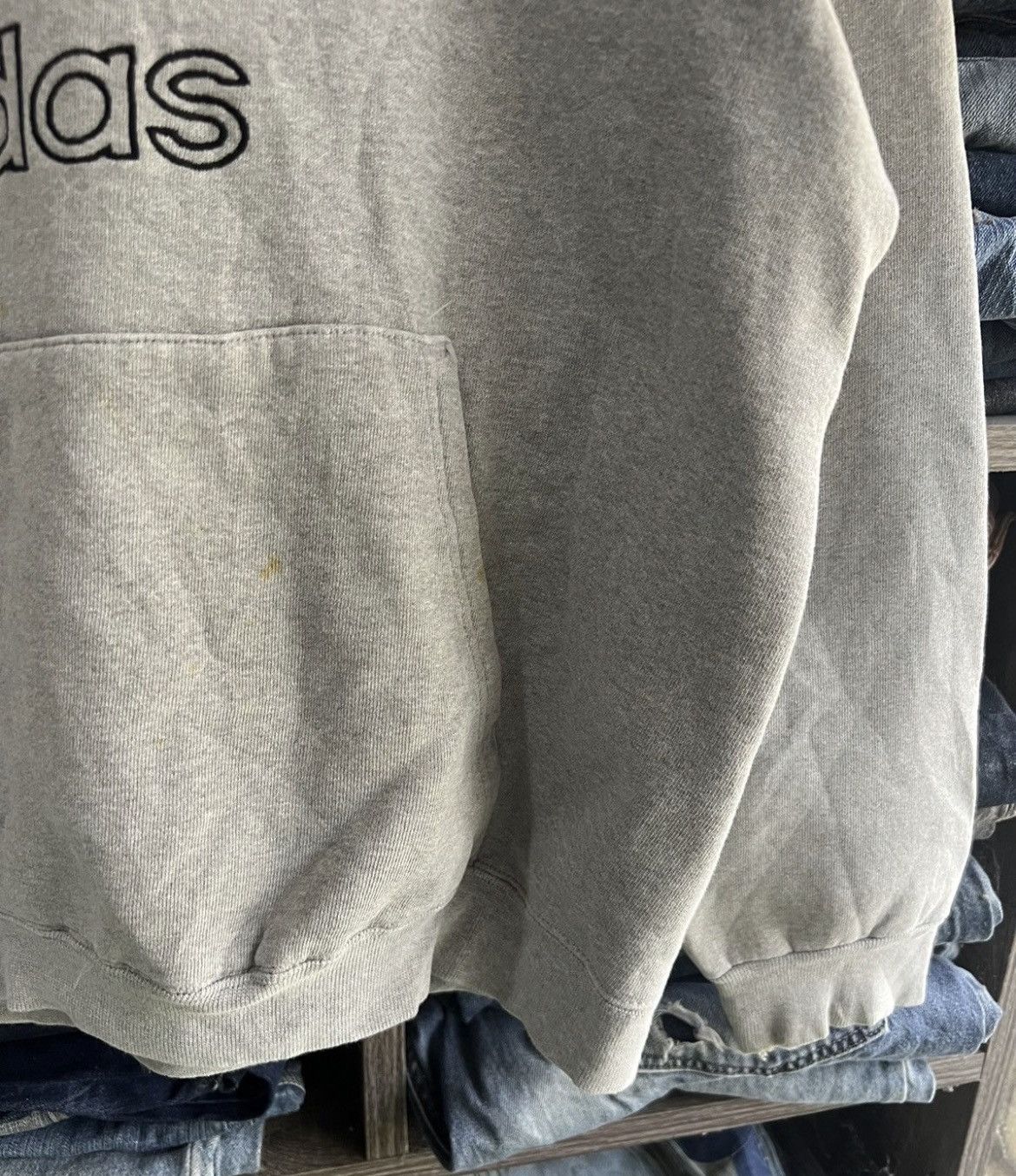 Adidas 🔥Vintage Adidas Trefoil Made in Usa Hoodies Size US XL / EU 56 / 4 - 8 Thumbnail