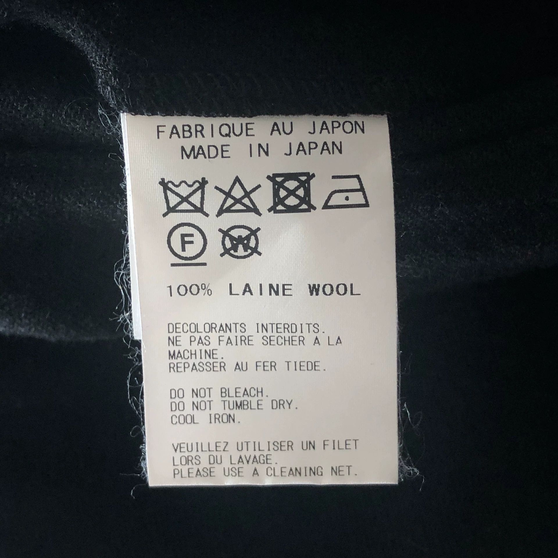 Yohji Yamamoto Yohji Yamamoto 18AW Mens Sleeveless Wool Robe Coat Size US S / EU 44-46 / 1 - 7 Thumbnail