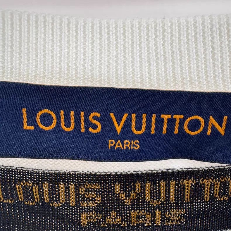 Louis Vuitton Louis Vuitton Twisted large logo knit short sleeves Size US L / EU 52-54 / 3 - 6 Thumbnail