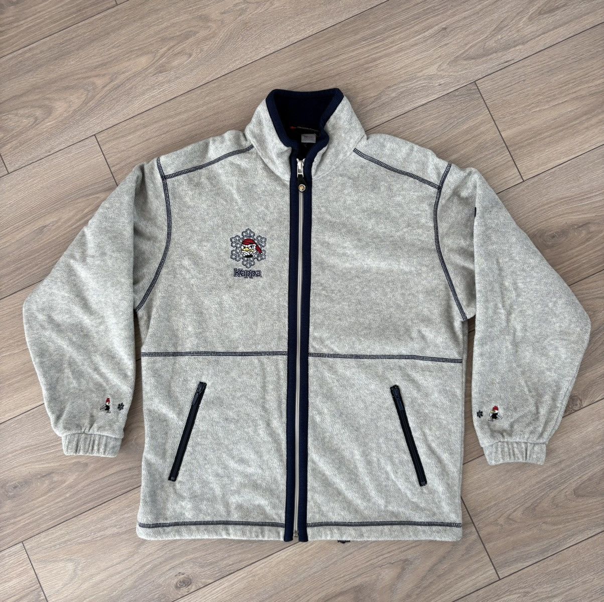 Kappa Vintage KAPPA Fleece Jacket Fully Zipper Size US L / EU 52-54 / 3 - 1 Thumbnail
