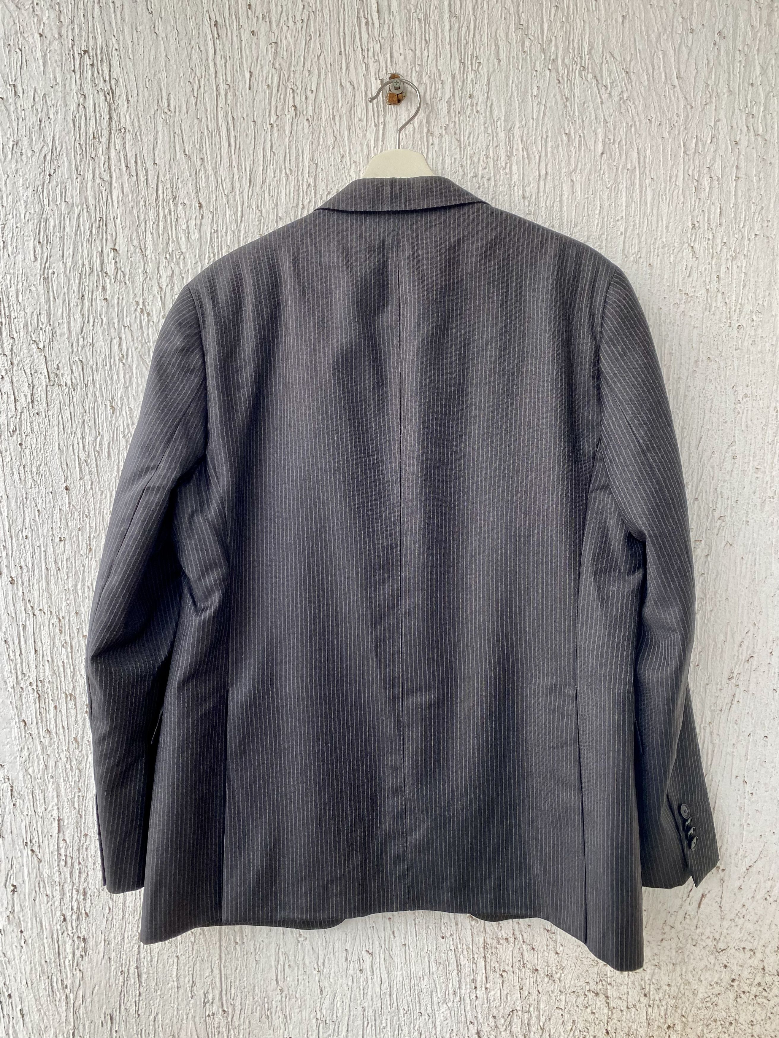Boglioli striped wool blazer Size US L / EU 52-54 / 3 - 3 Thumbnail