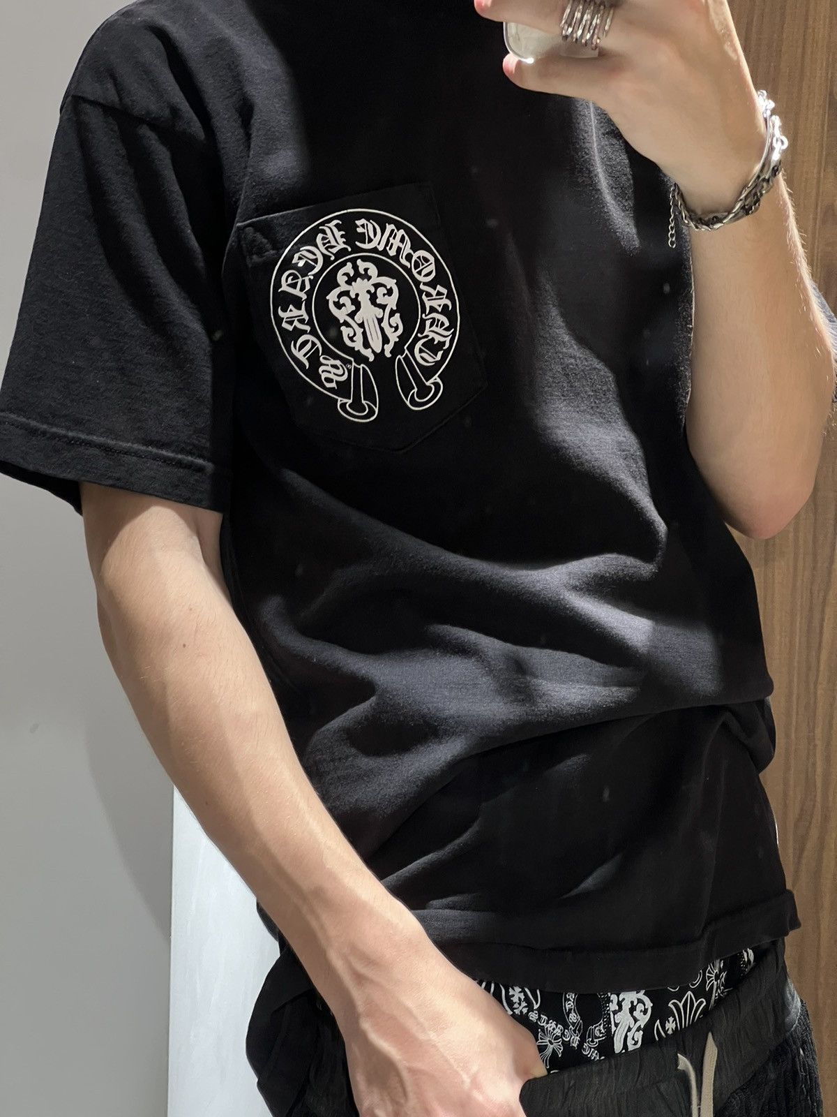 Chrome Hearts 🚨Chrome Hearts USA Flag T- shirt Vintage American Design Tee Size US M / EU 48-50 / 2 - 11 Thumbnail