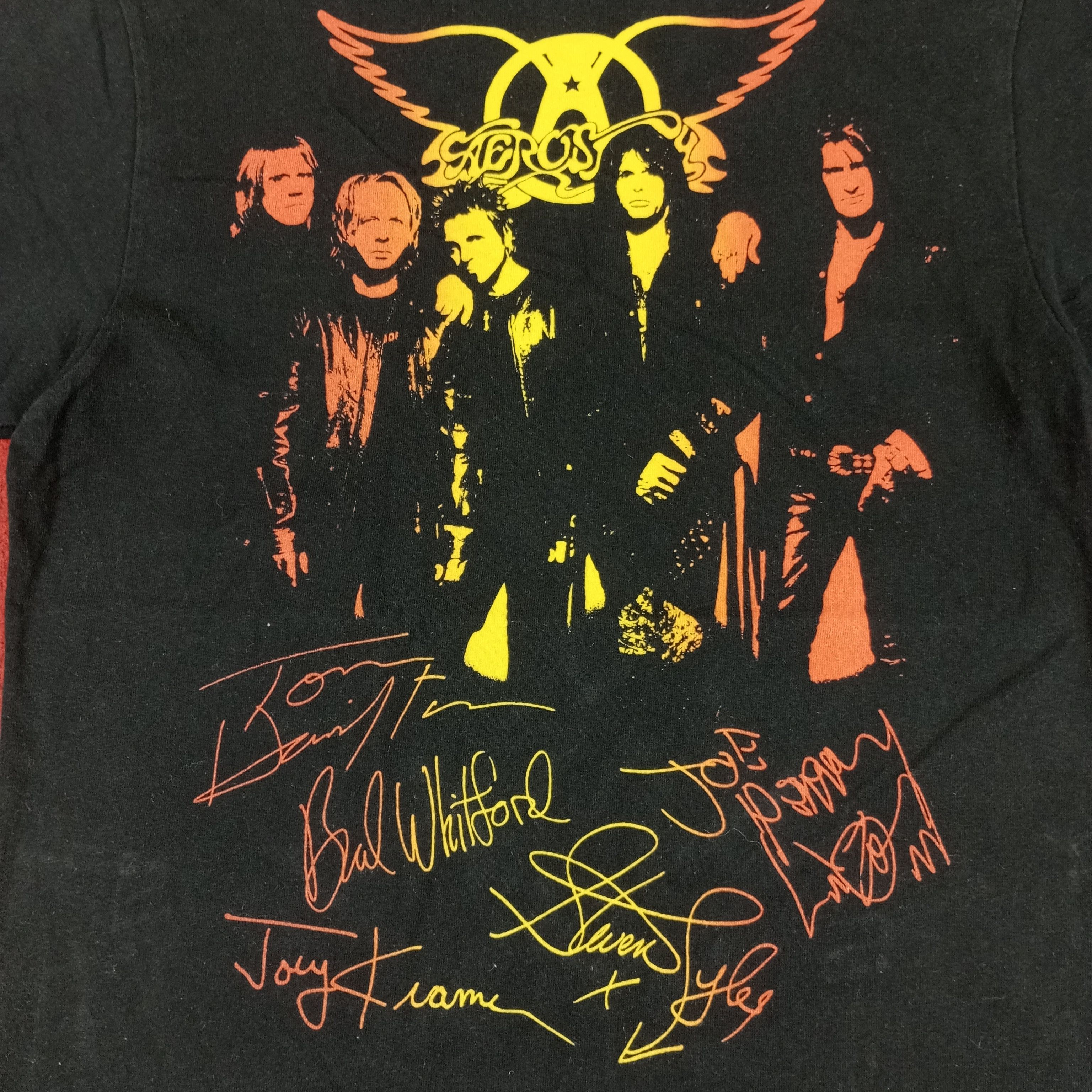 Hysteric Glamour × Japanese Brand × Vintage Hysteric Glamour X Aerosmith Vintage Tshirt Size US XS / EU 42 / 0 - 2 Thumbnail