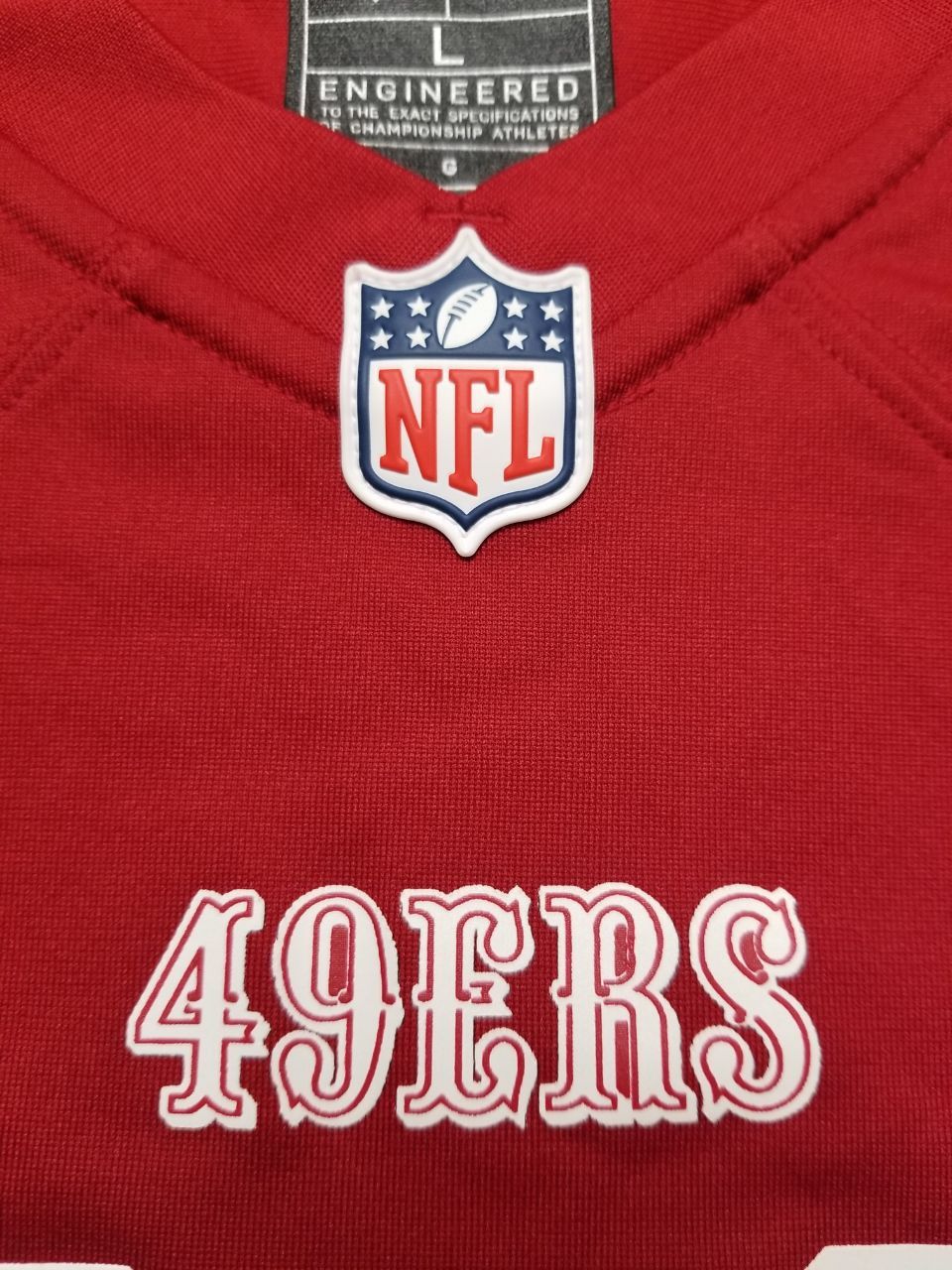 Nike San Francisco 49ers Super Bowl LVII Patch Game Jersey Size US L / EU 52-54 / 3 - 14 Thumbnail