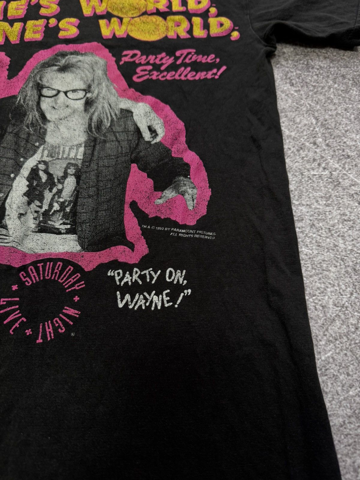 Vintage 1992 Wayne’s World vintage Tee Movie Shirt Size US S / EU 44-46 / 1 - 2 Thumbnail