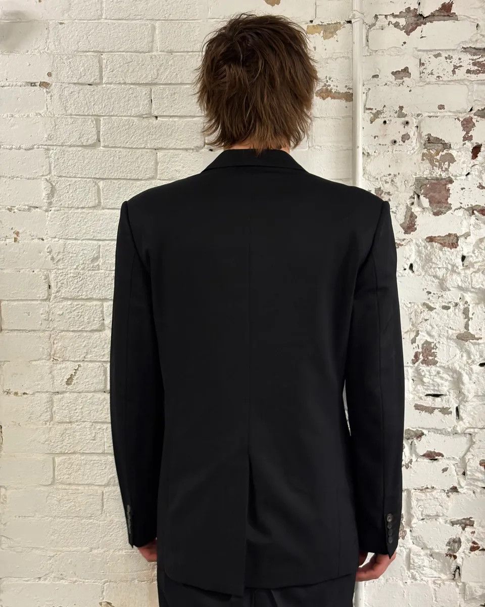 Givenchy 2000s Givenchy Black Wool Classy Blazer Jacket Size US M / EU 48-50 / 2 - 3 Thumbnail