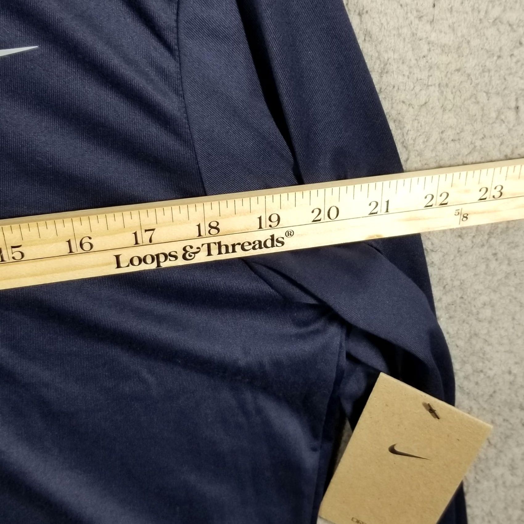 Nike Nike Women's Longsleeve Shirt Large Blue Training Tee Size L / US 10 / IT 46 - 7 Thumbnail