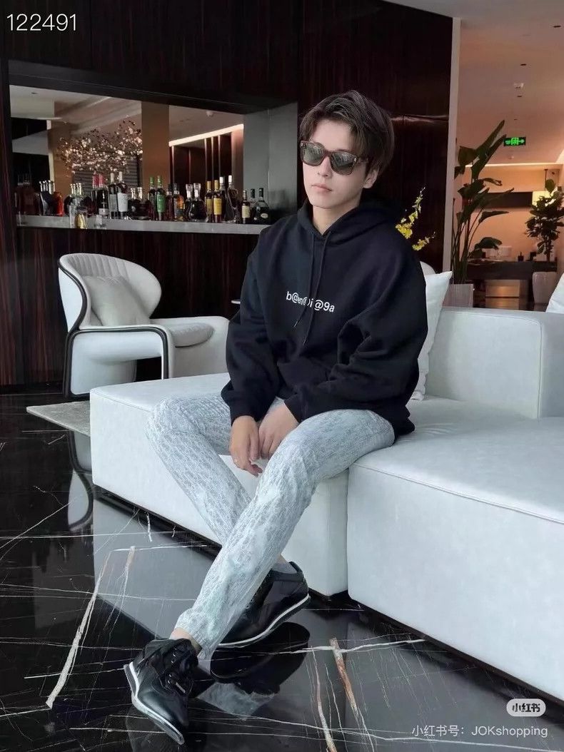 Balenciaga Balenciaga Black Mailbox Hoodie Size US M / EU 48-50 / 2 - 9 Thumbnail