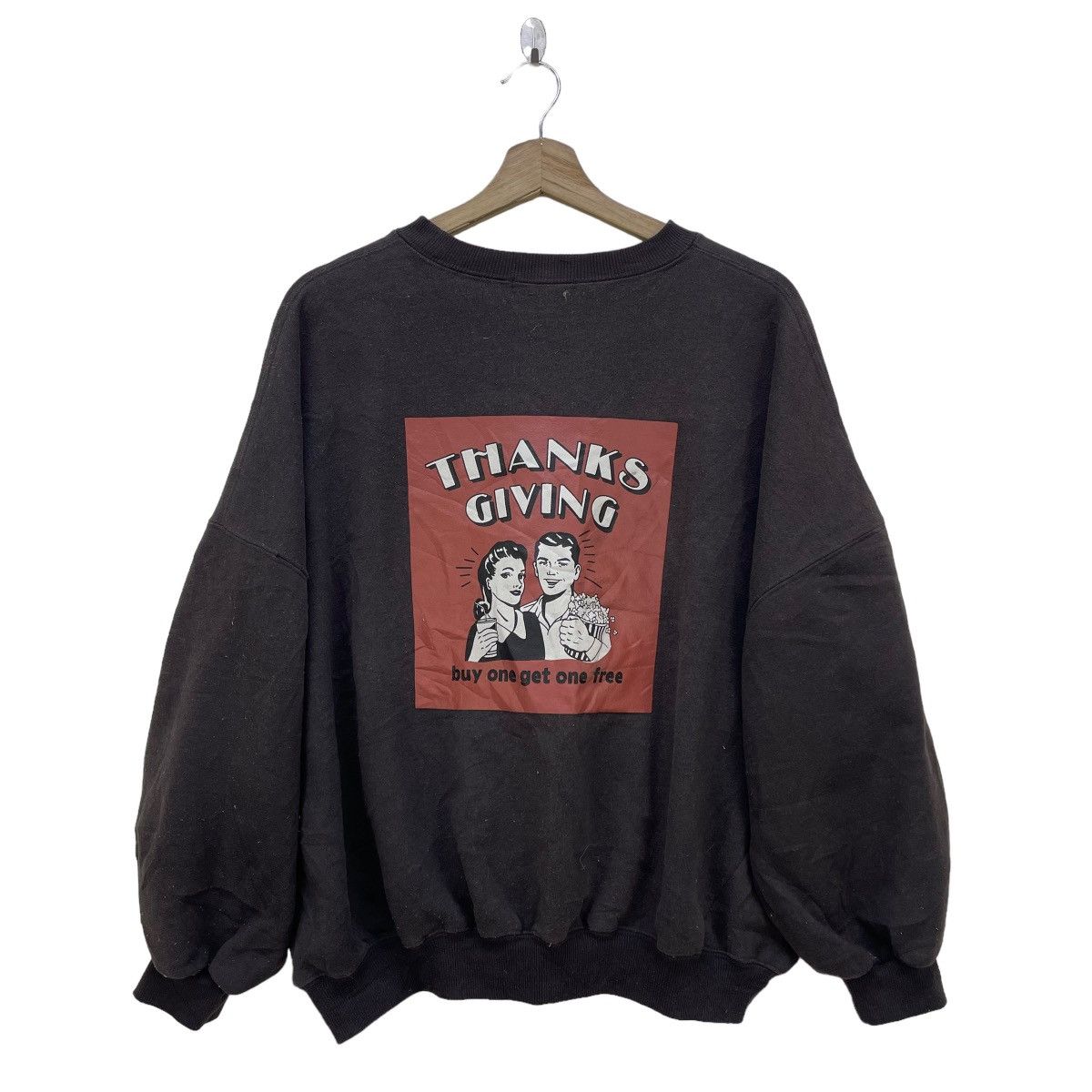 Japanese Brand × Vintage Japanese Brand Gleam Sweatshirt Thanks Giving Size M / US 6-8 / IT 42-44 - 1 Thumbnail