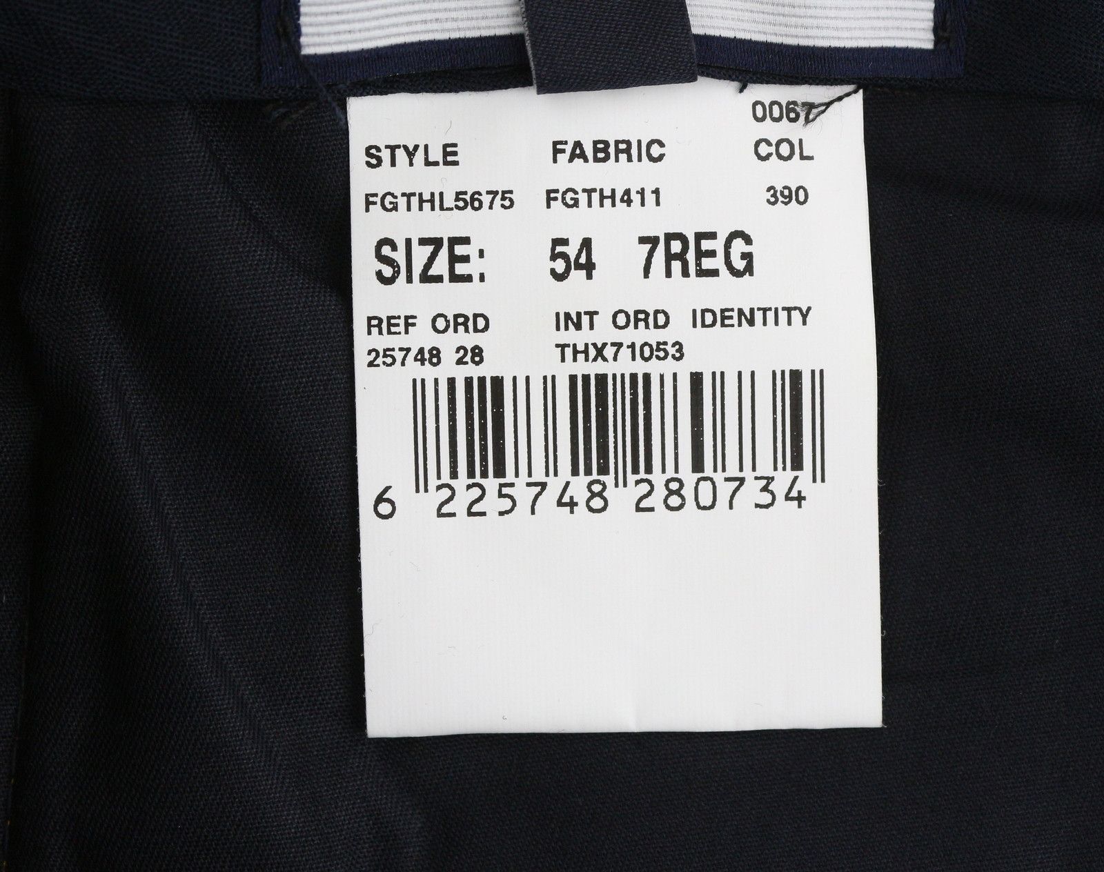 Tommy Hilfiger ROCK VELVET LARDINI W36 Corduroy Pleated Leg Trousers 85365 Size US 36 / EU 52 - 10 Thumbnail